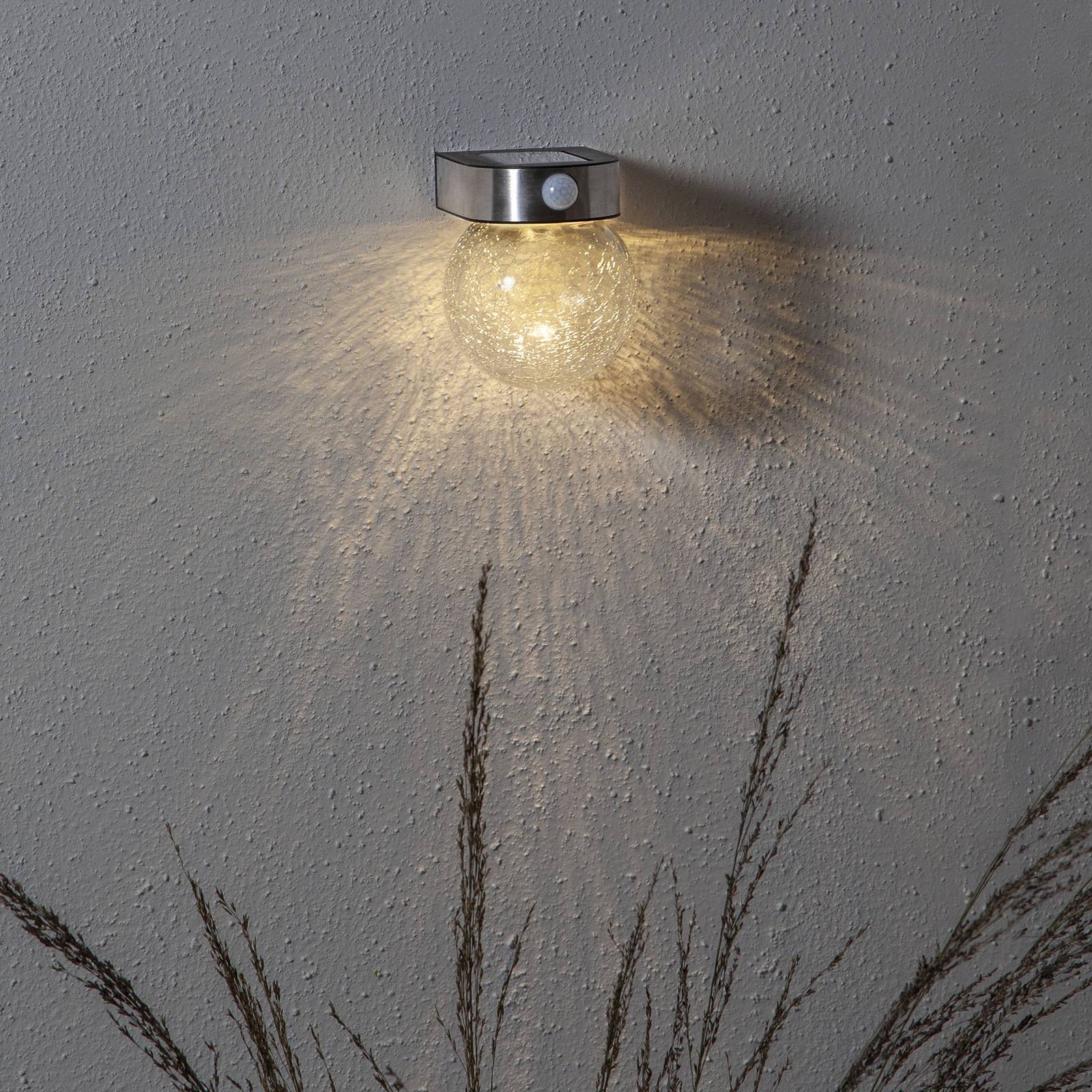 Aurinkok. Gloy-LED-seinävalo liiketunnistimella