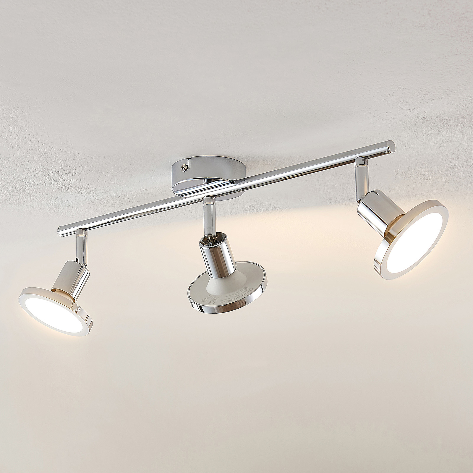 Lindby Ayden LED -kattovalaisin, kolmilamppuinen