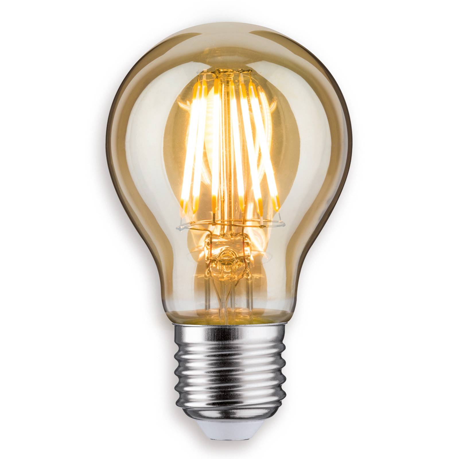 E27 7,5 W 825 LED-hehkulamppu kulta
