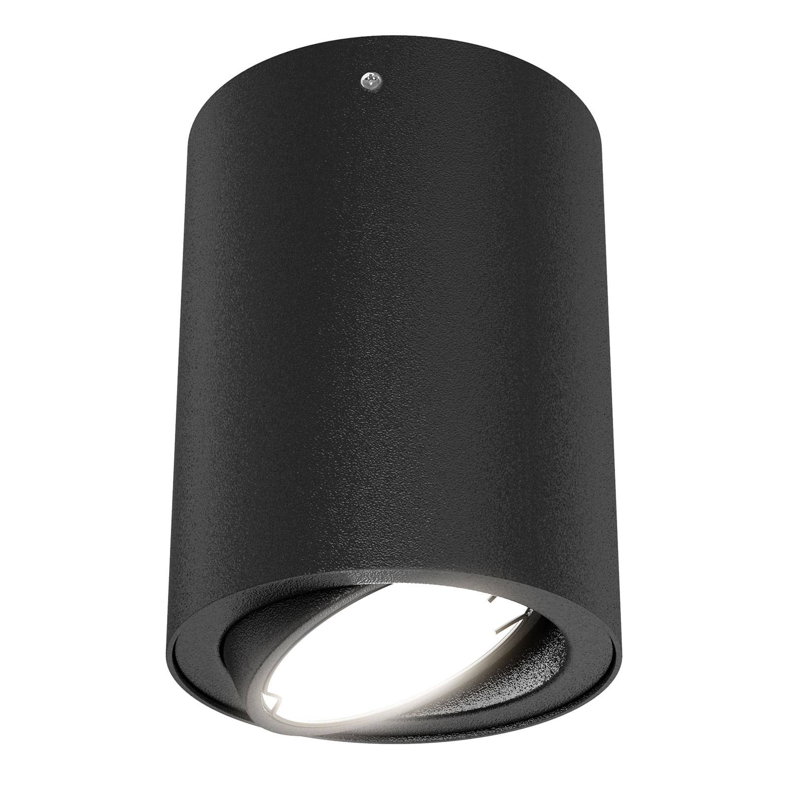 LED-kattovalaisin 7119, GU10, musta