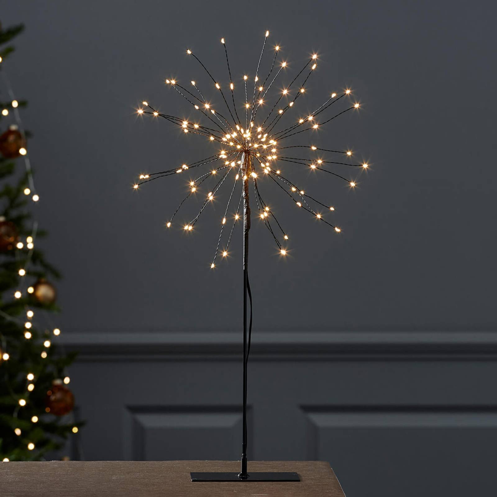 Firework-LED-koristevalaisin, 3D, pystymalli