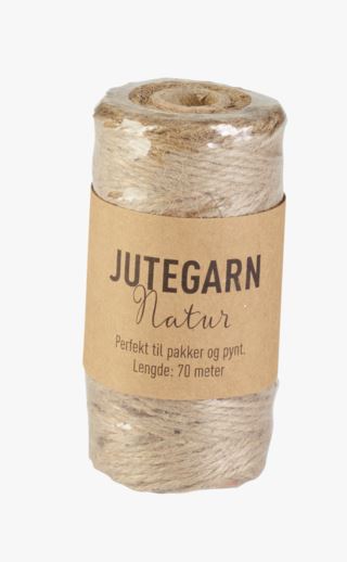 Jutegarn lahjanauha luonnonväri
