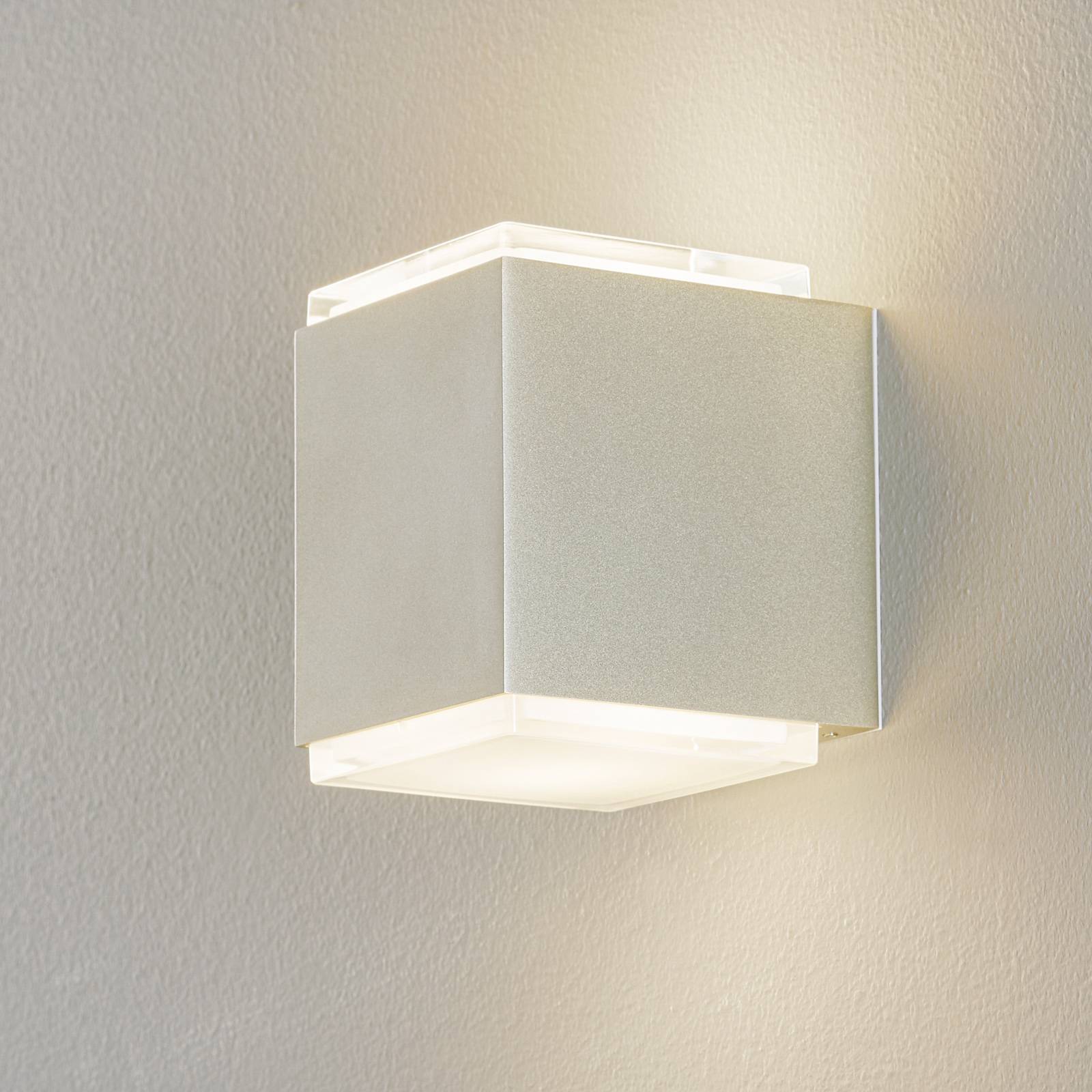 BEGA 50064 LED-seinälamppu 3000K 12cm palladium