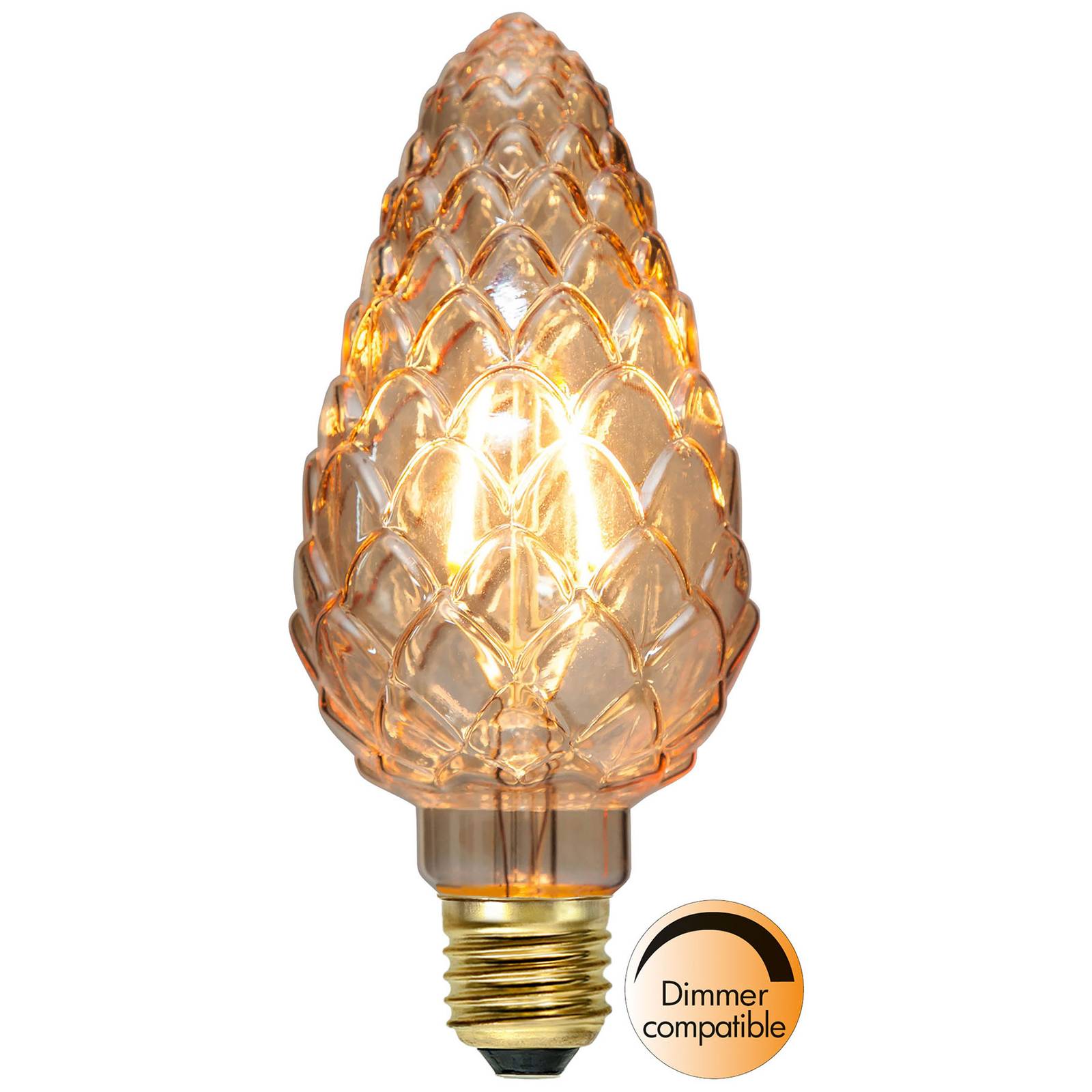 LED-lamppu E27 2,3W 2100K himmennys, keltainen