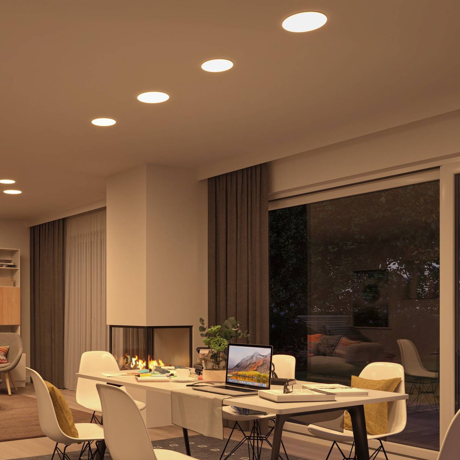 Paulmann-LED-paneeli Veluna, CCT ZigBee 21,5cm