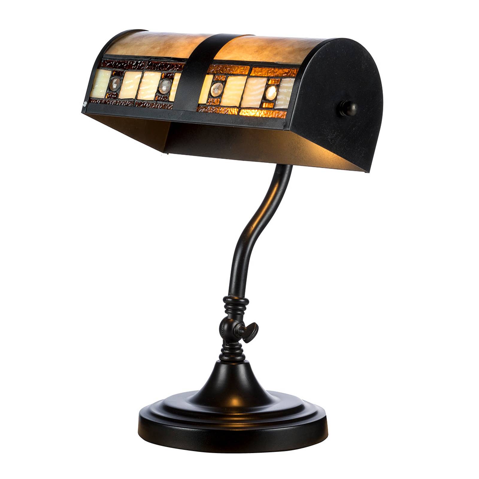 Pöytävalaisin KT4613 tiffany-tyyliä