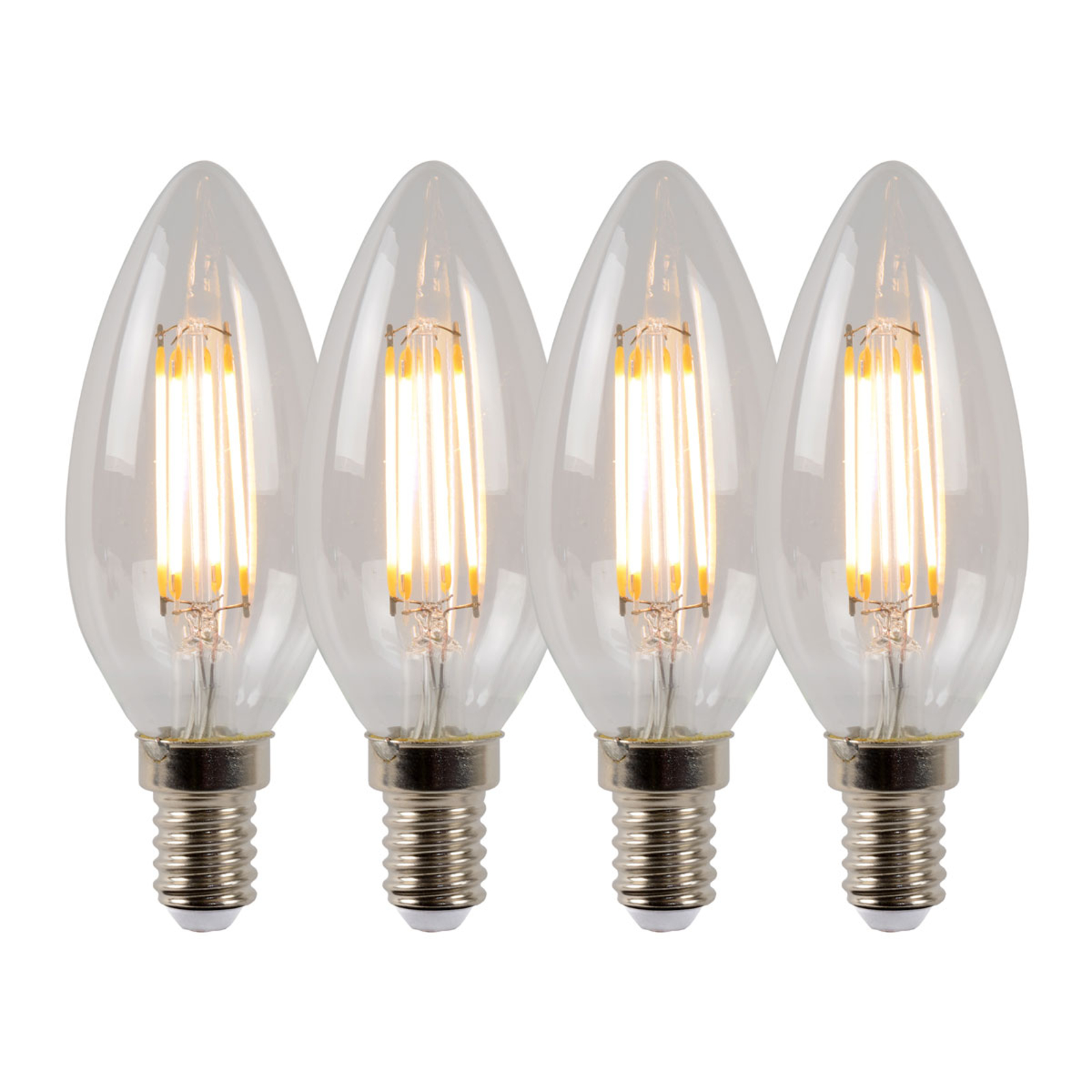 LED-kynttilälamppu E14 4W 2 700 K himmennys 4 kpl