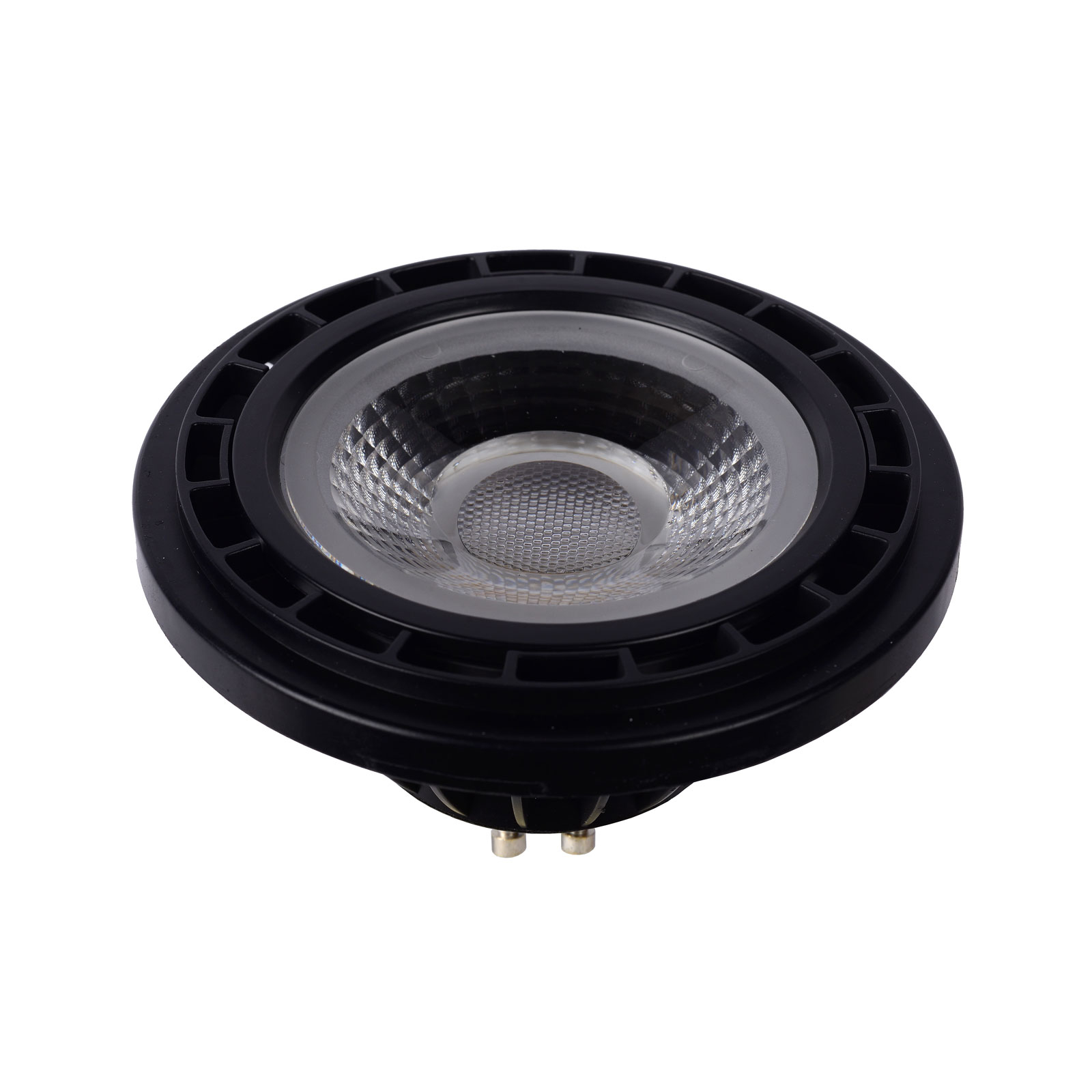 LED-heijastin GU10 12W 3000K dim to warm musta
