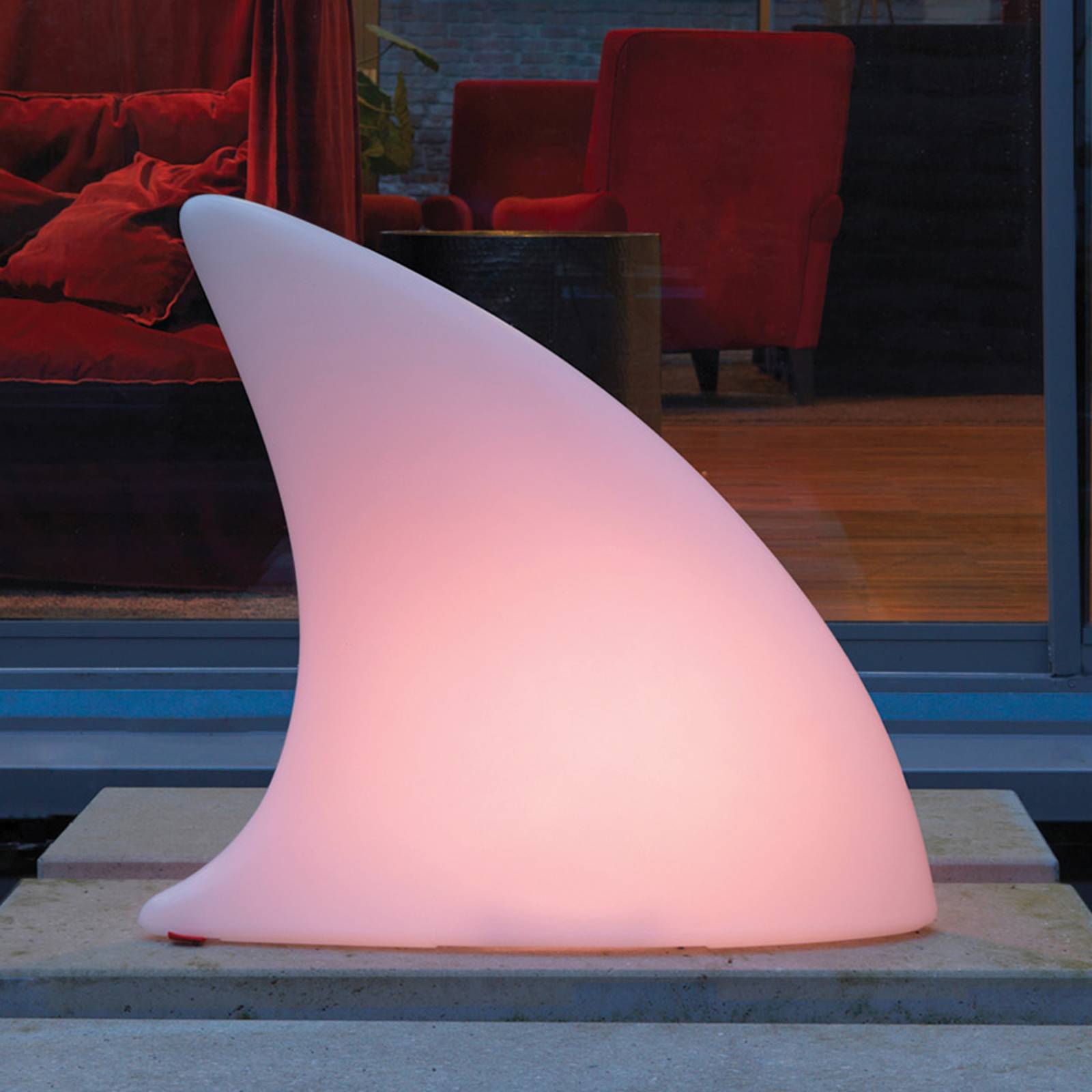 Ulkokoristevalaisin Shark Outdoor LED Accu