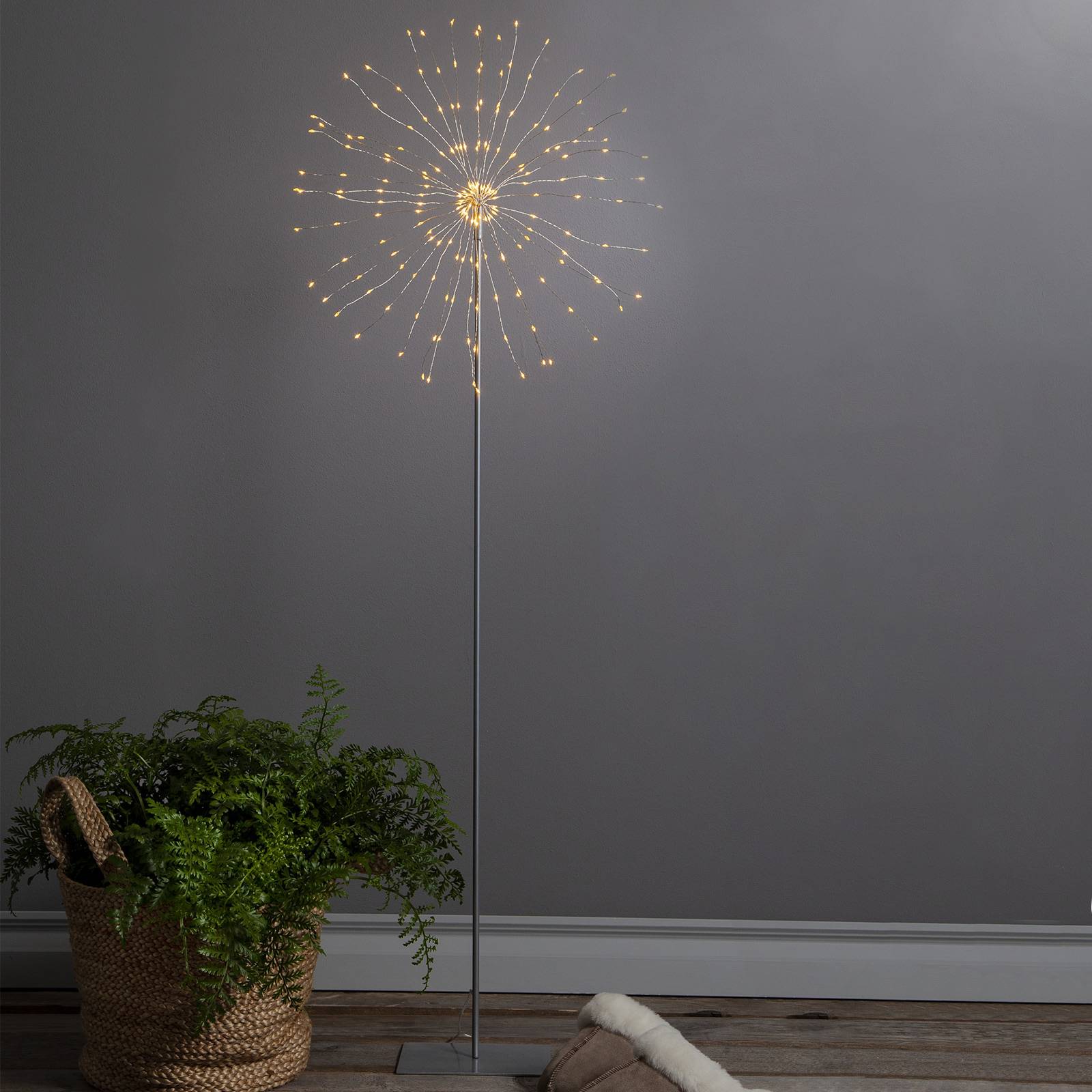 Firework-LED-koristevalaisin, 3D, korkeus 130 cm