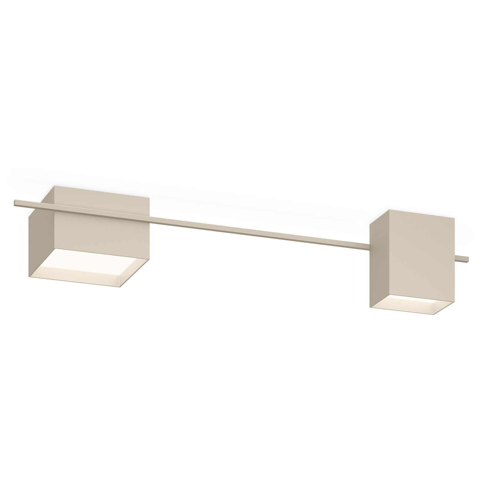 Vibia Structural 2640 kattovalo vaaleanharmaa