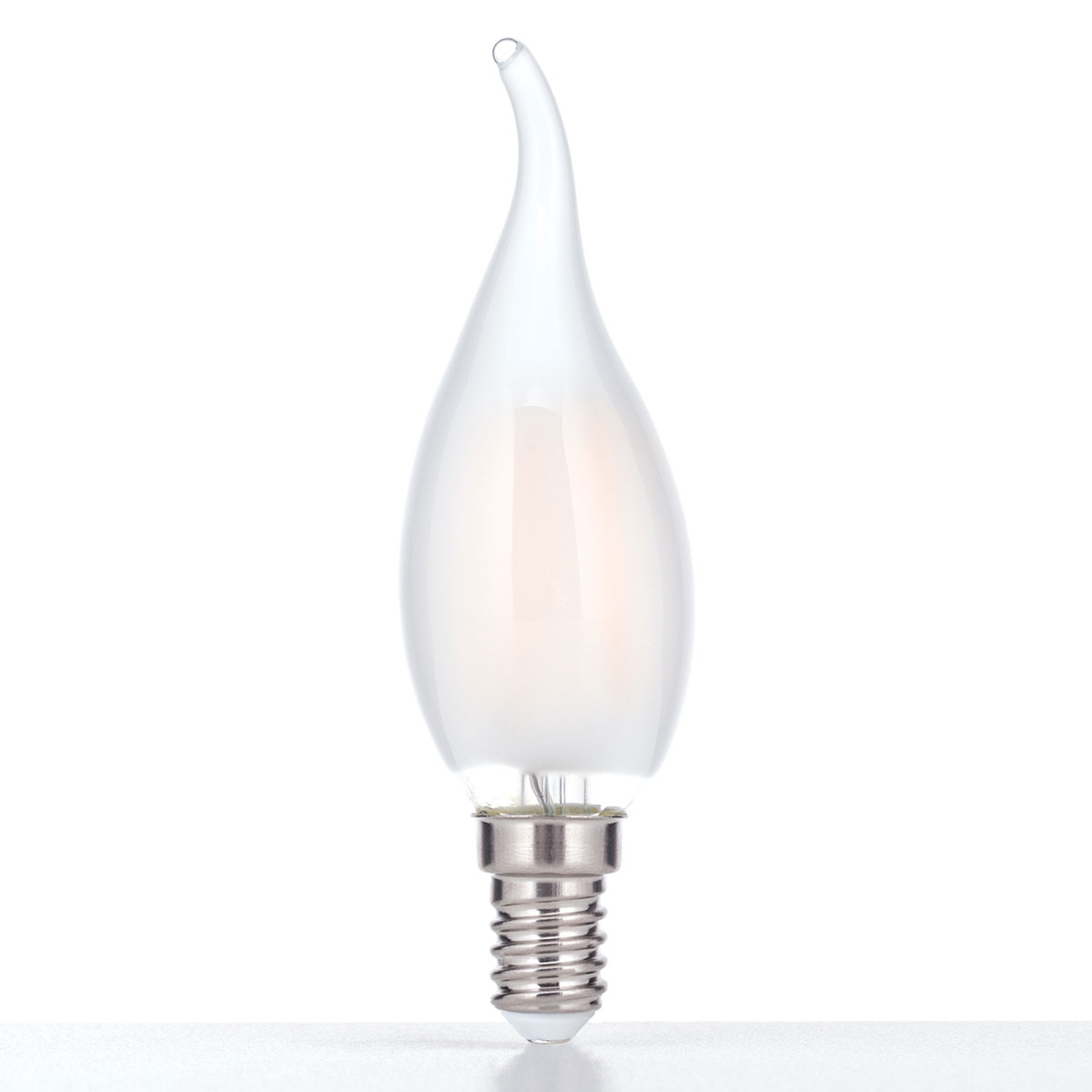 LED-liekkilamppu E14 4W lämmin valkoinen himmennys