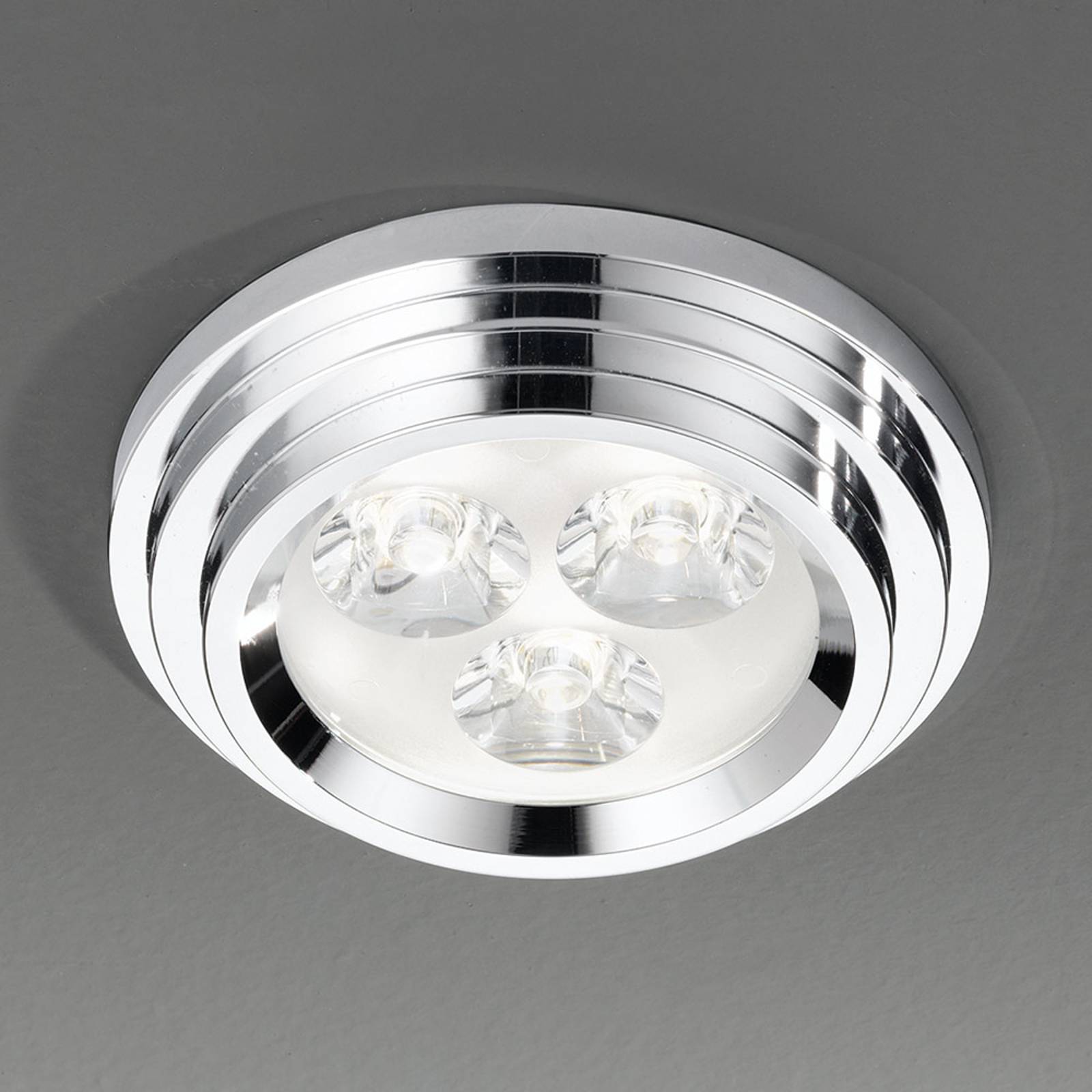 LED-uppokohdevalaisin Ella, 200 lumenia, pyöreä
