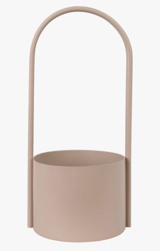 Kreis kukkaruukku vaalean beige