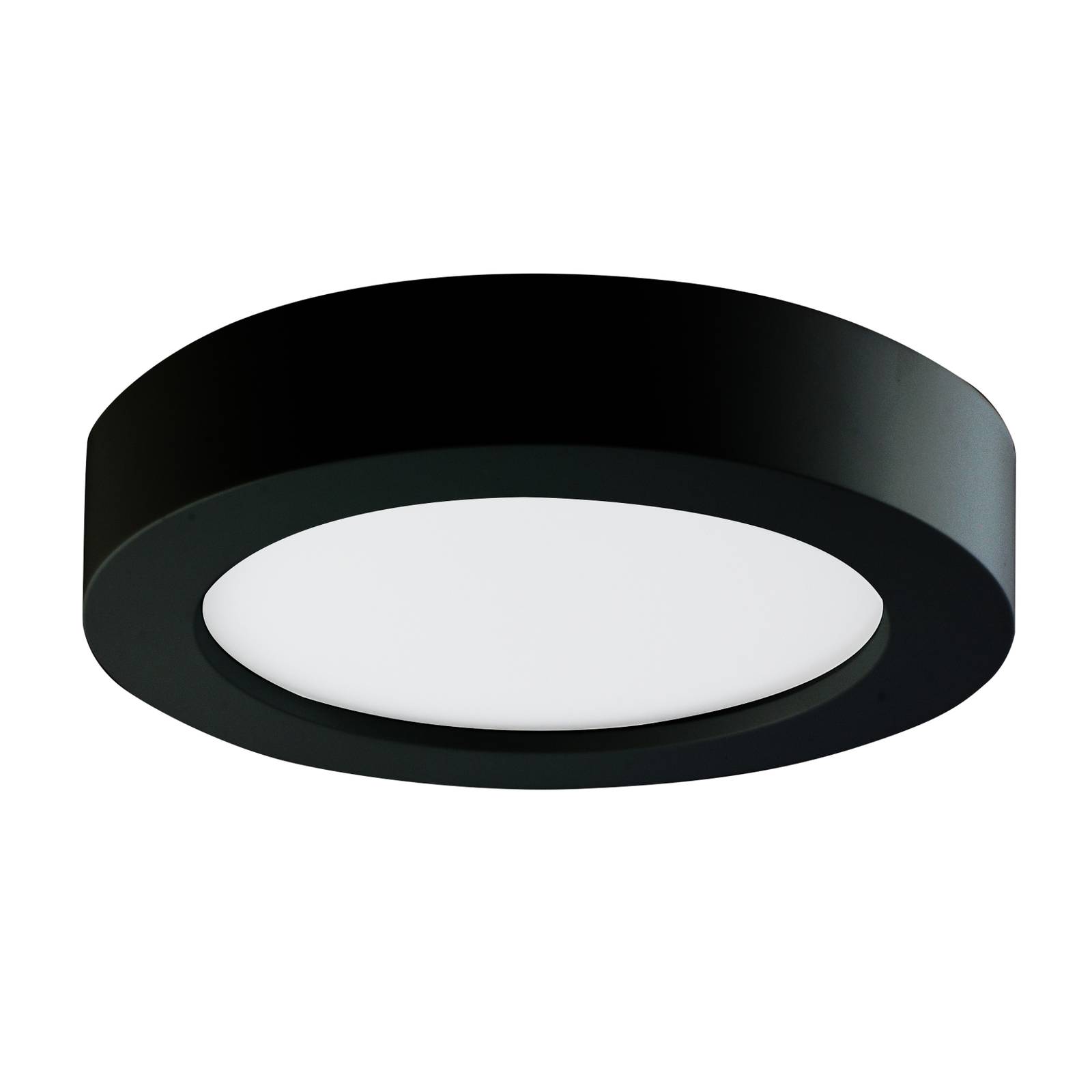 Prios Finto -LED-kattovalaisin, IP44, CCT, 24,5 cm