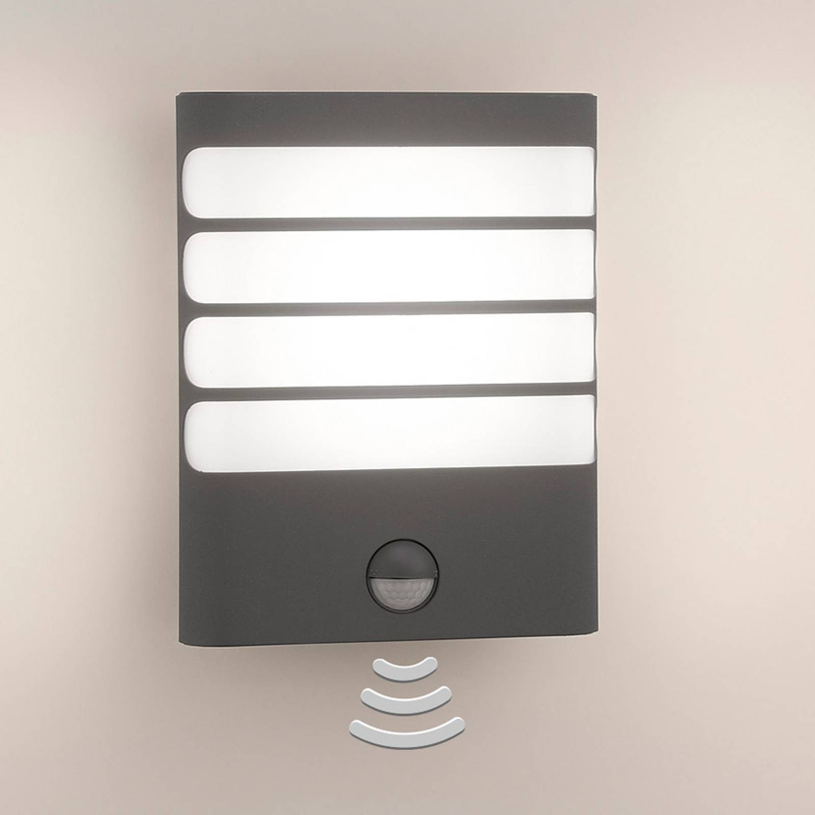 Philips Raccoon LED-seinävalo antrasiitti