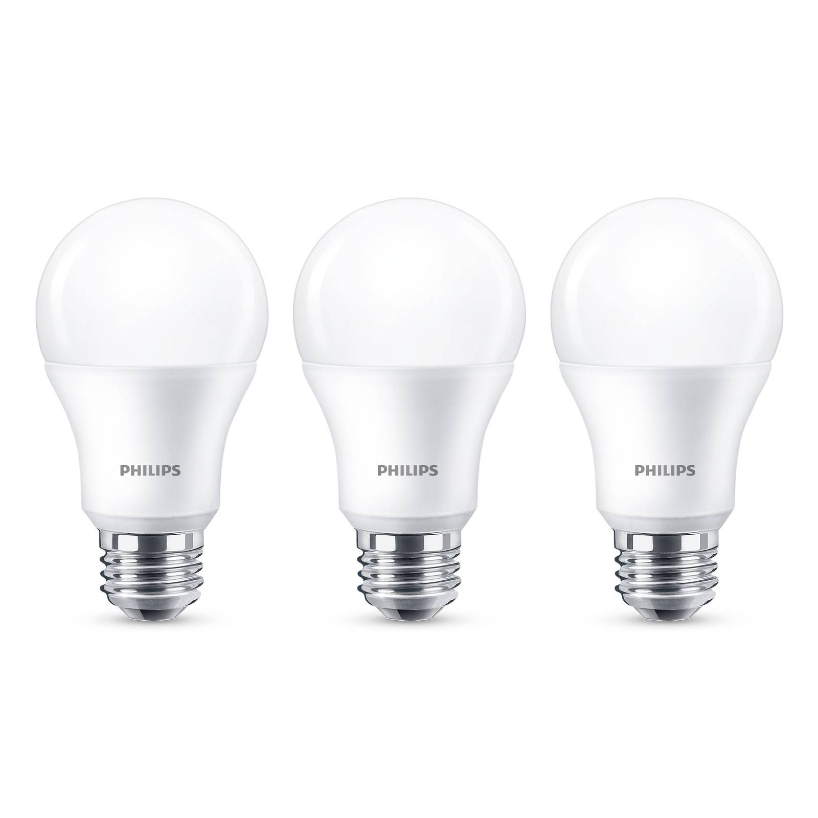 Philips E27 LED-lamppu A60 8W 2 700 K 3 kpl