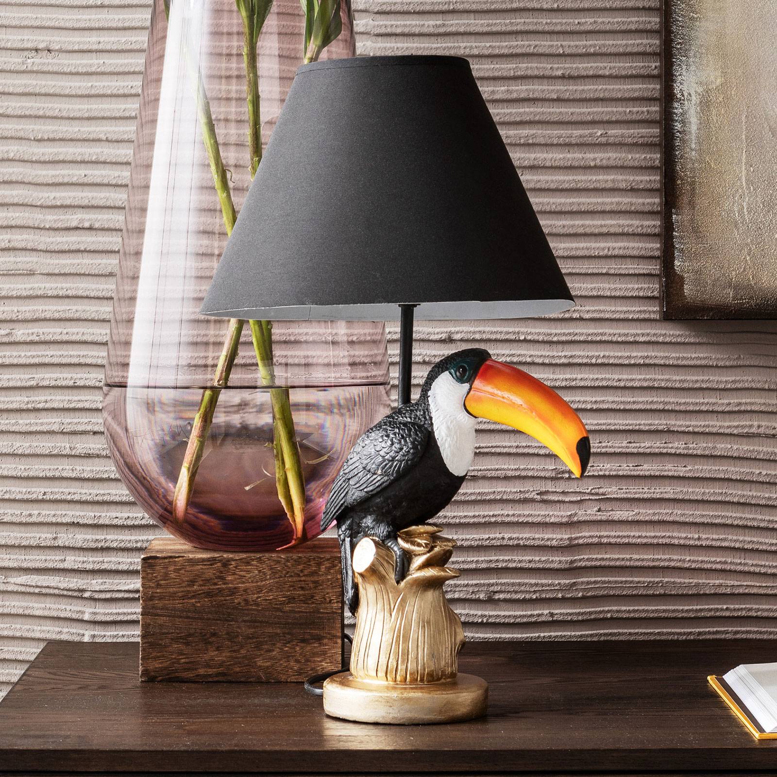 KARE Toucan -pöytävalaisin upealla muotoilulla