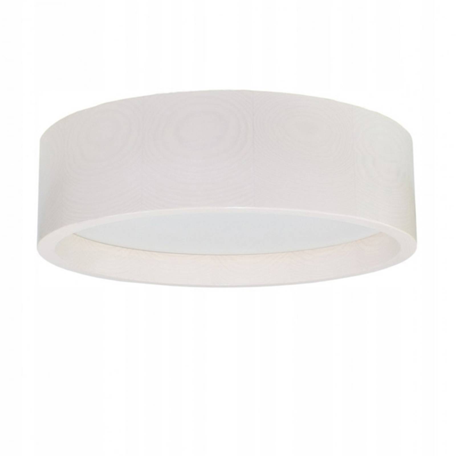 LED-kattovalaisin Deep, Ø 38 cm, valkoinen