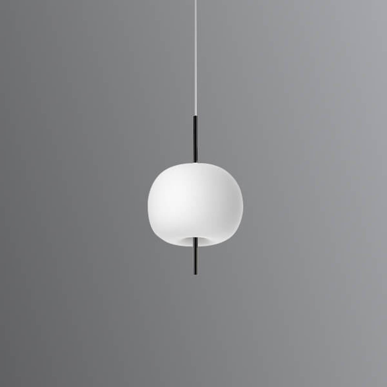 Kundalini Kushi - LED-riippuvalo musta 16 cm