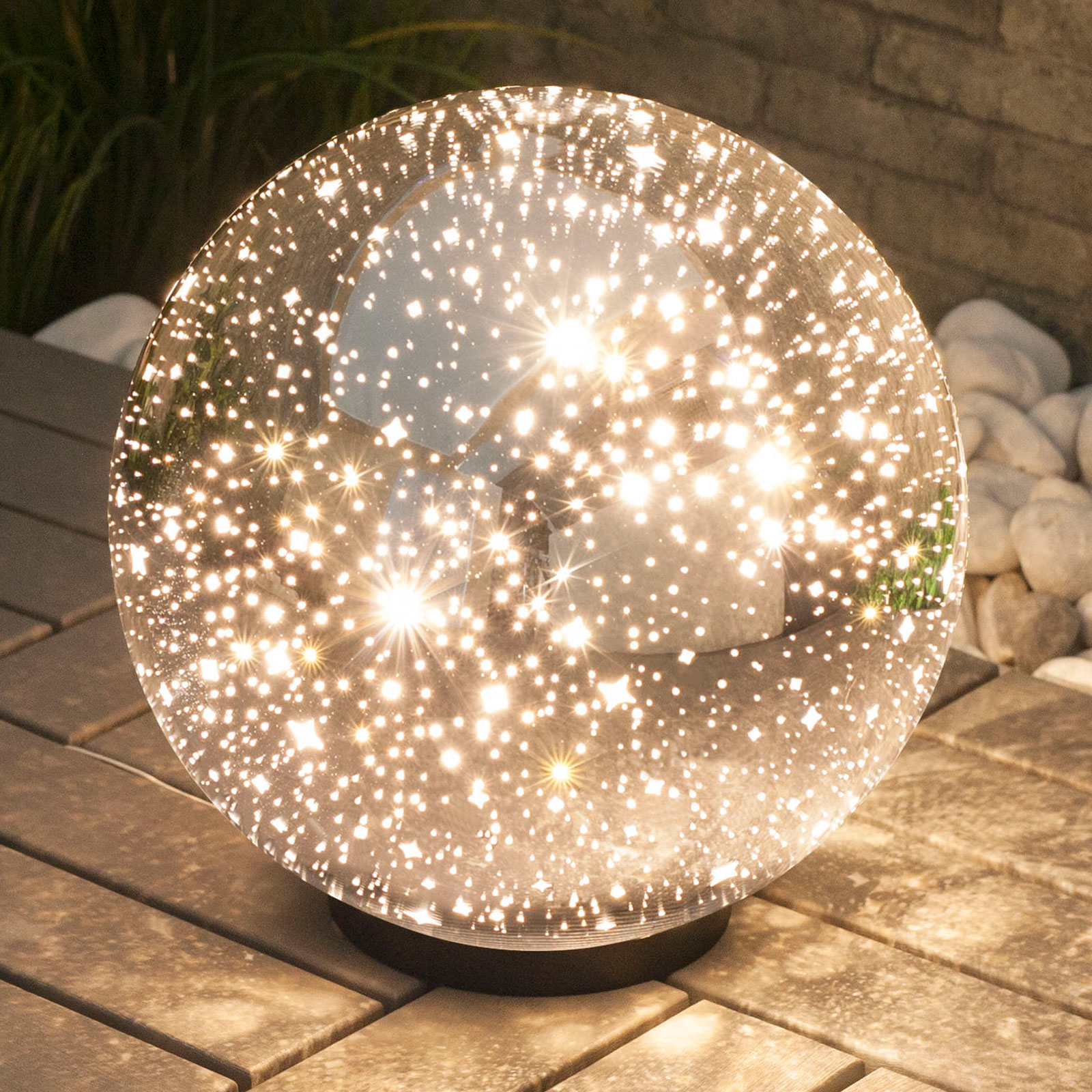 Lindby Kamui -LED-koristevalaisin, Ø 30 cm