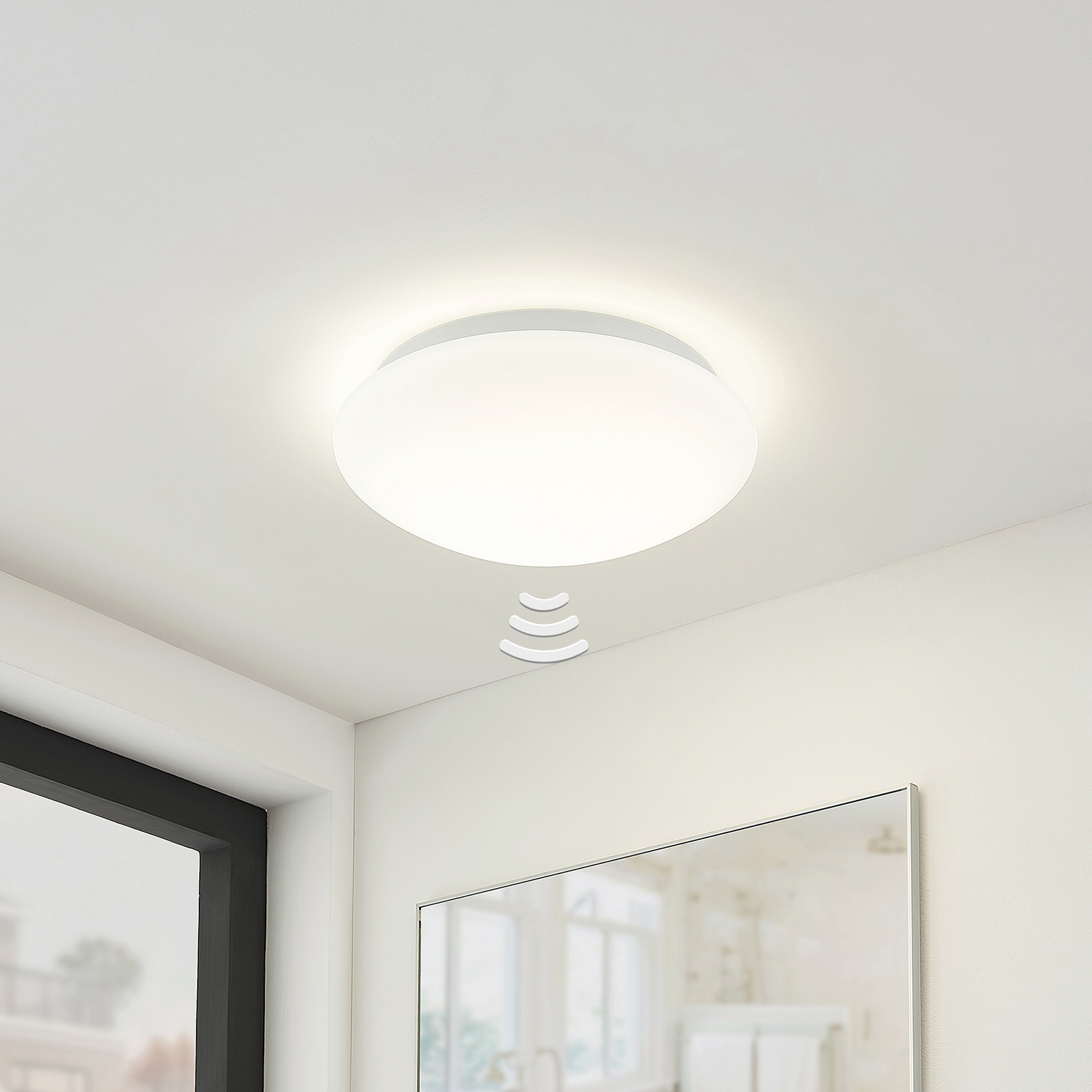 Arcchio Marlie -LED-kattovalo, anturi, 4 000 K