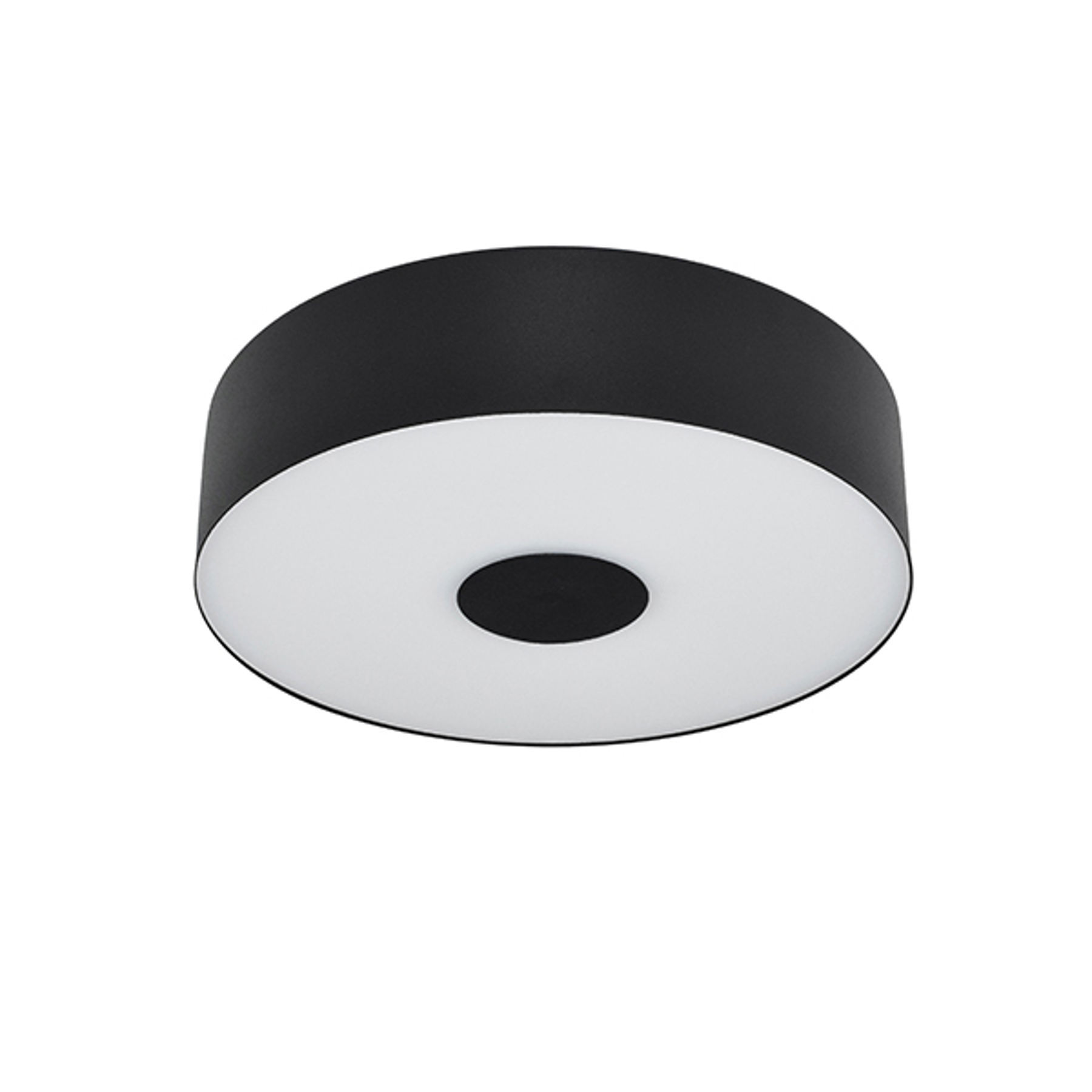 LED-kattolamppu Cleopatra, musta, Ø 30 cm