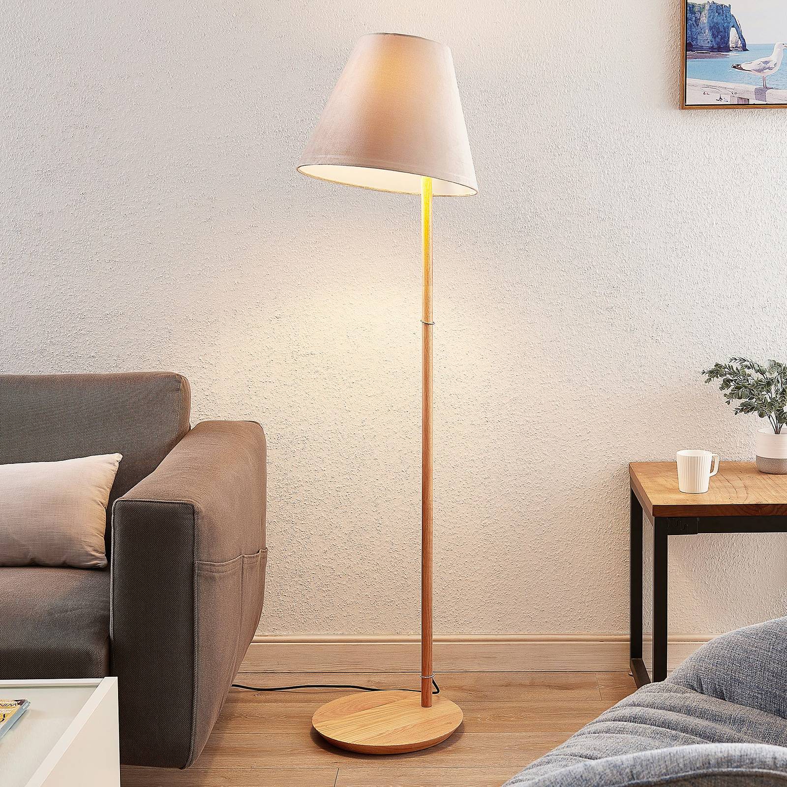 Lucande Jinda -lattiavalo, puurunko, sametti