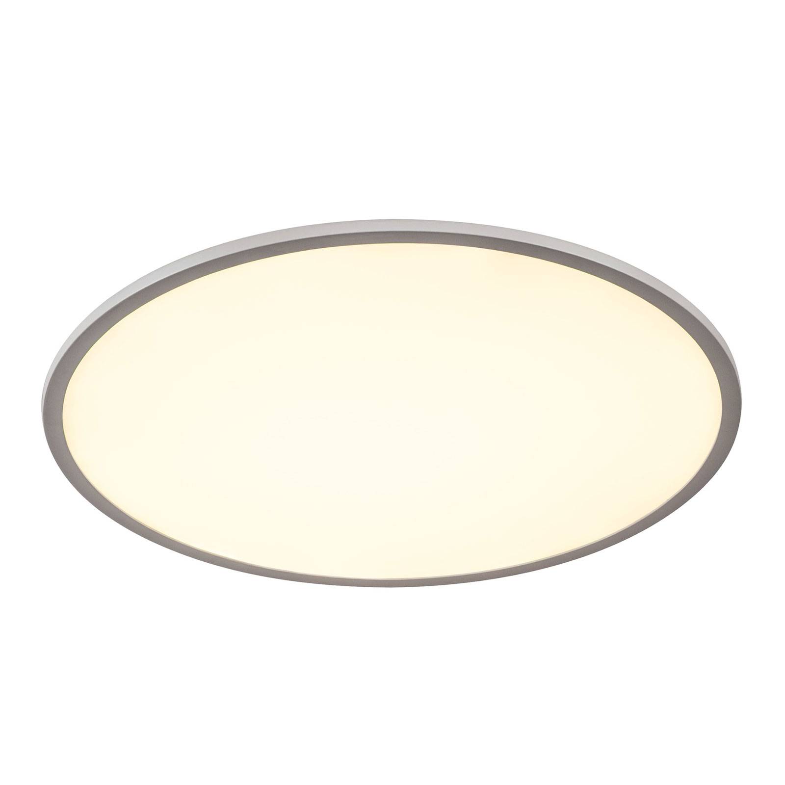 SLV Panel 60 -LED-kattovalaisin 3000K hopeanharmaa