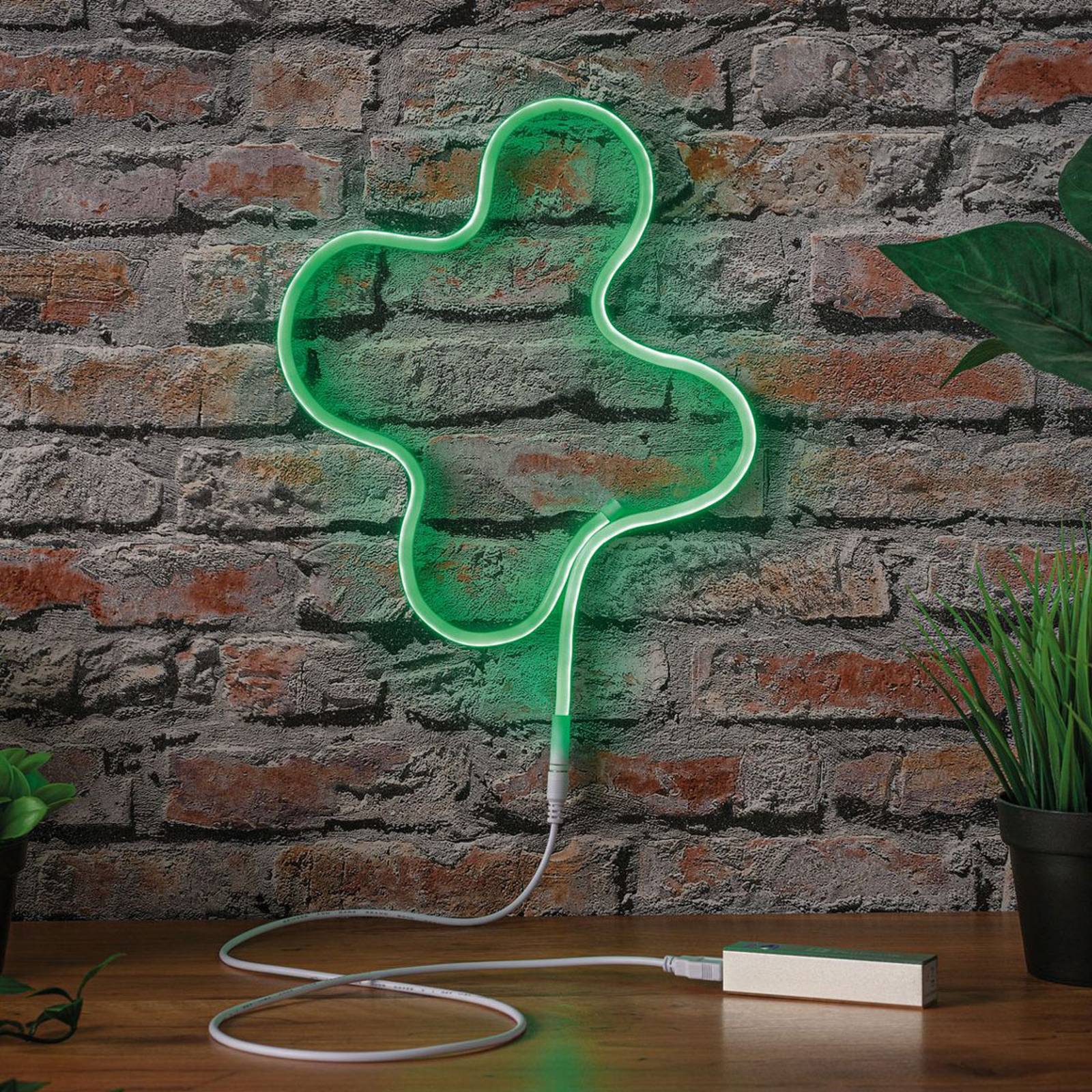 Paulmann LED-Strip Neon Colorflex USB 1m vihreä
