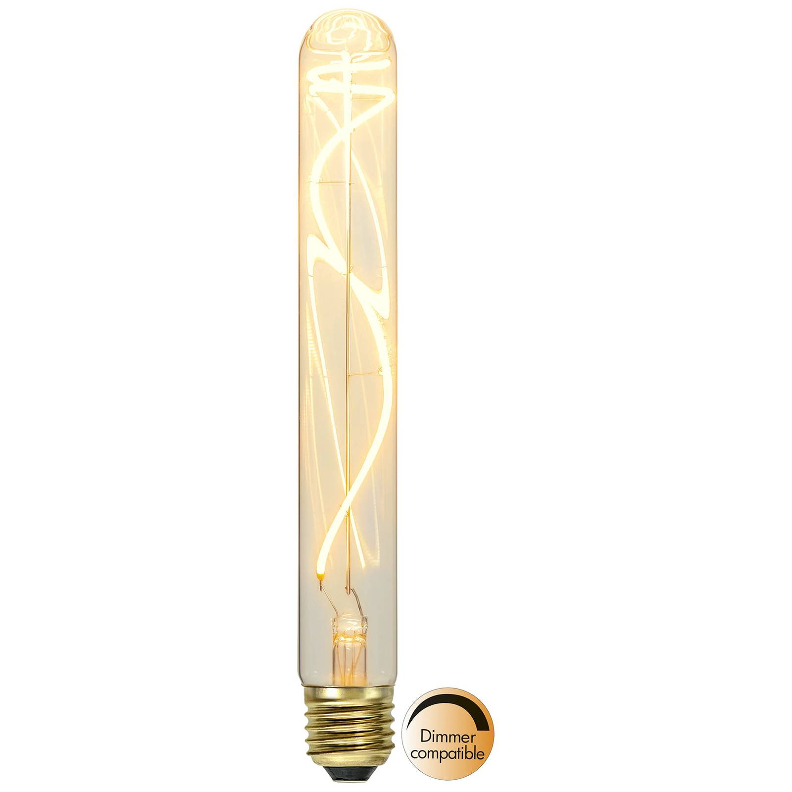 LED-putkilamppu E27 T30 22,5cm 3,8W 2200K