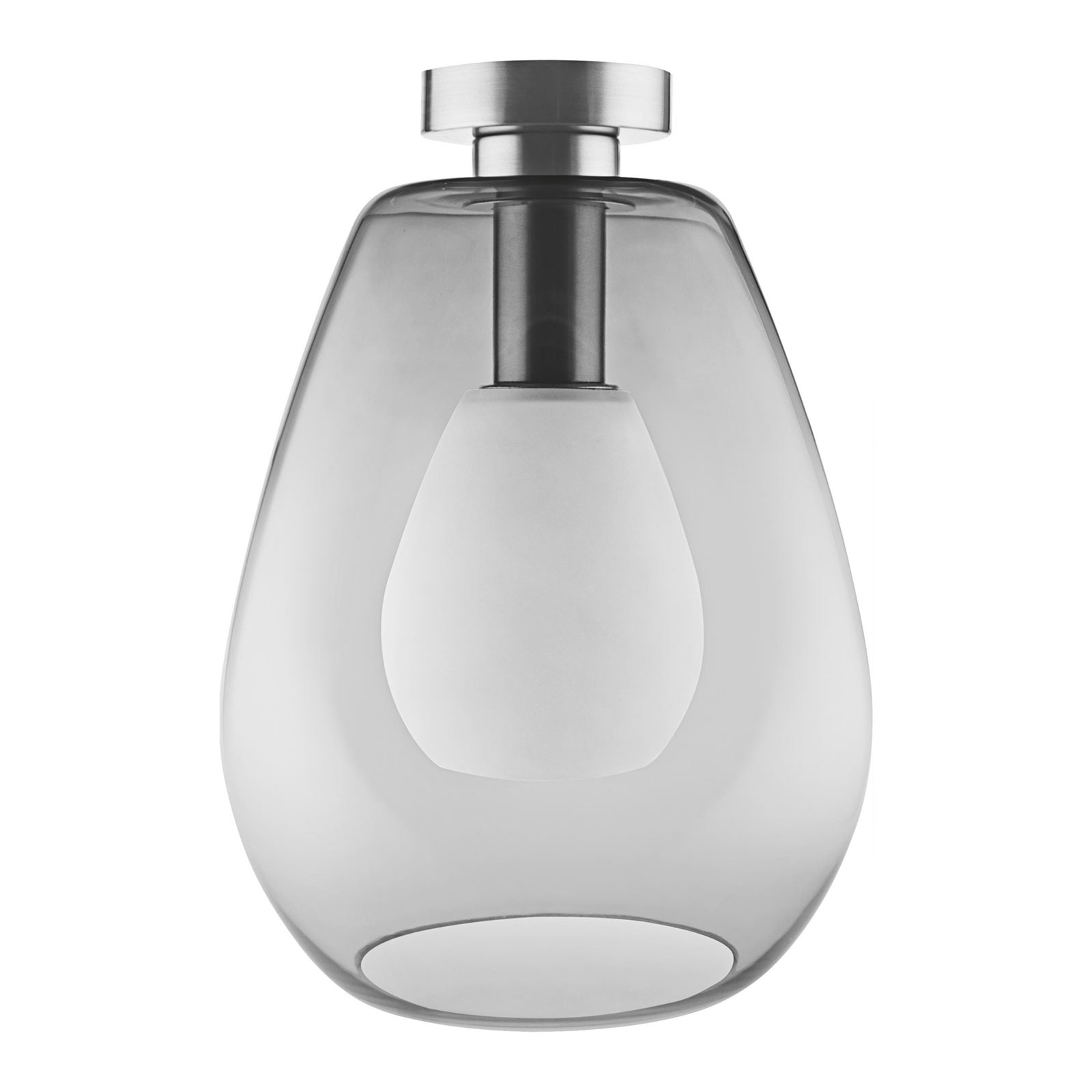 LEDVANCE Vintage Edition 1906 Cone, 26 cm harmaa