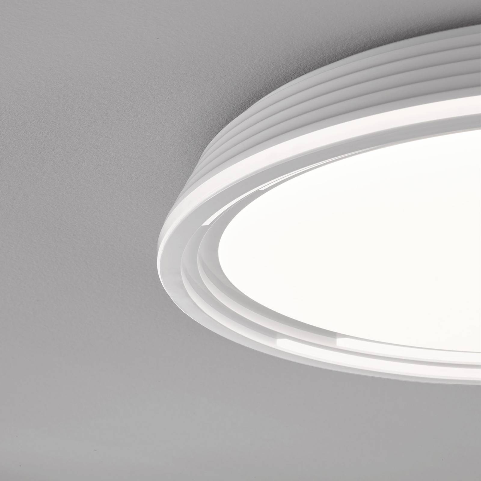LED-kattovalaisin Dua, himmennettävä, Ø 43 cm