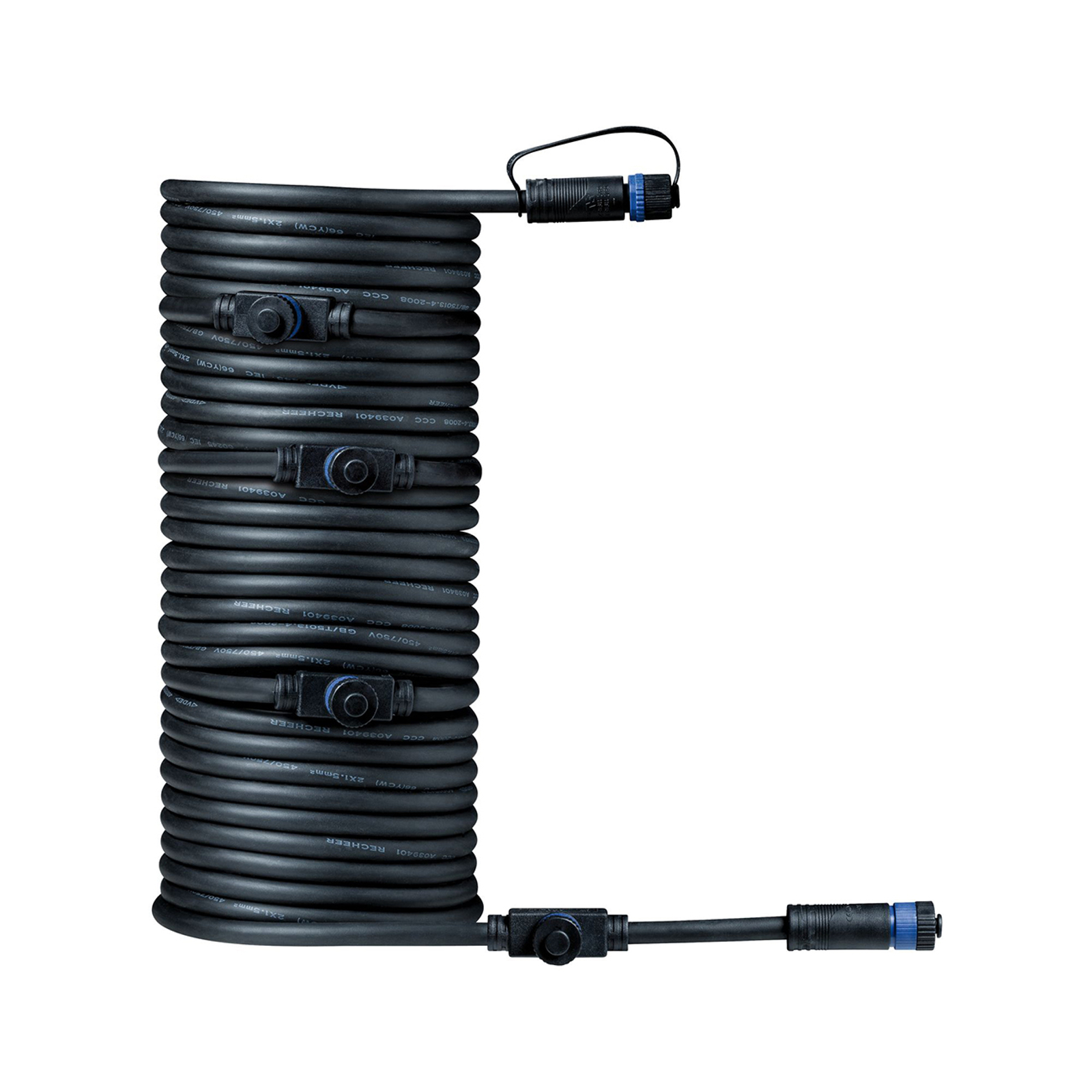 Paulmann Plug & Shine 93930-kaapeli 10m 1 in/5 out