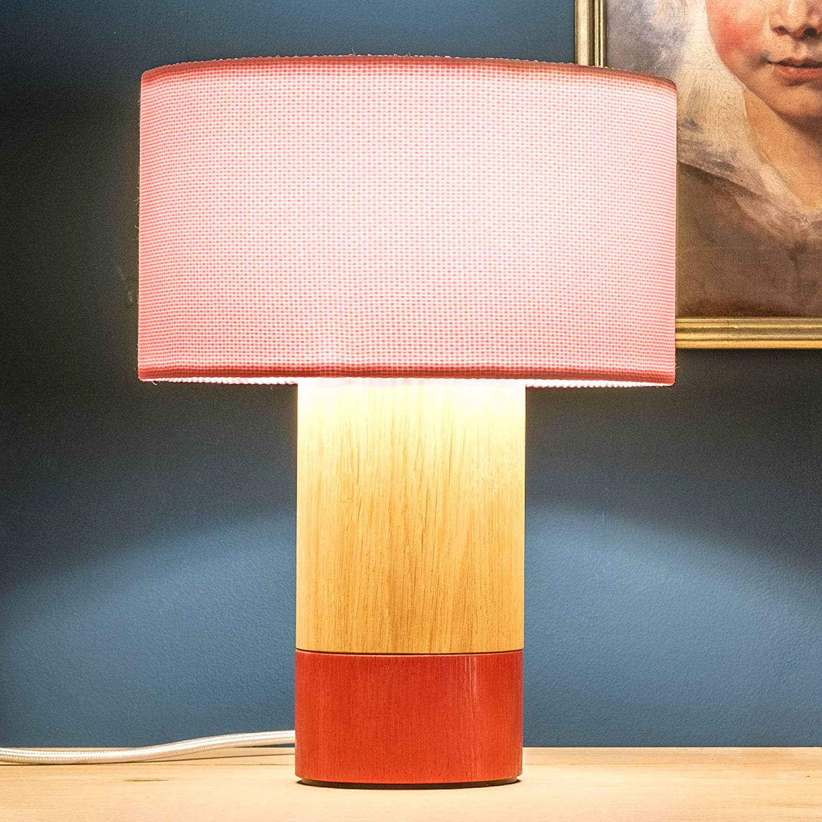 Klippa Koralle Chintz, puuteriroosa 31cm