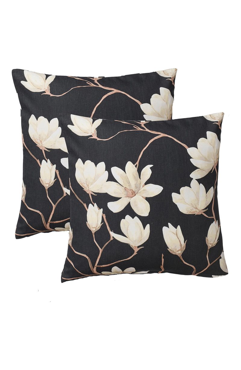 Magnolia kukkakuvioinen tyynynpäällinen 2 kpl/pakkaus