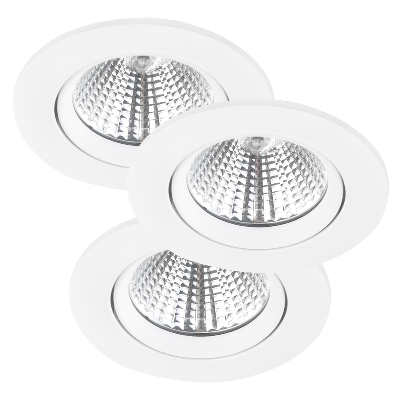LED-kattouppovalaisin Freemont 2 700 K 3 kpl
