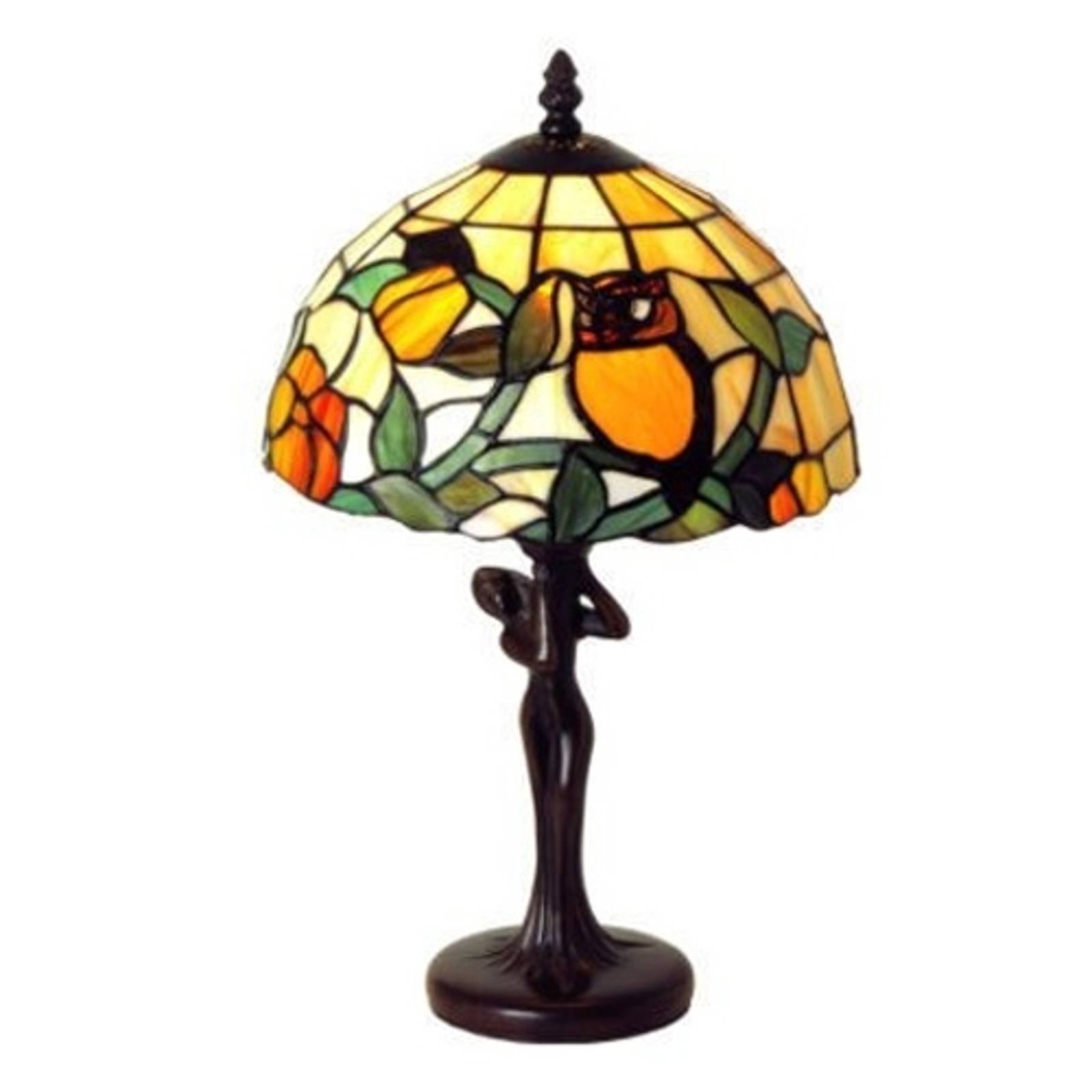 Tiffany-tyylinen LIEKE-pöytävalaisin