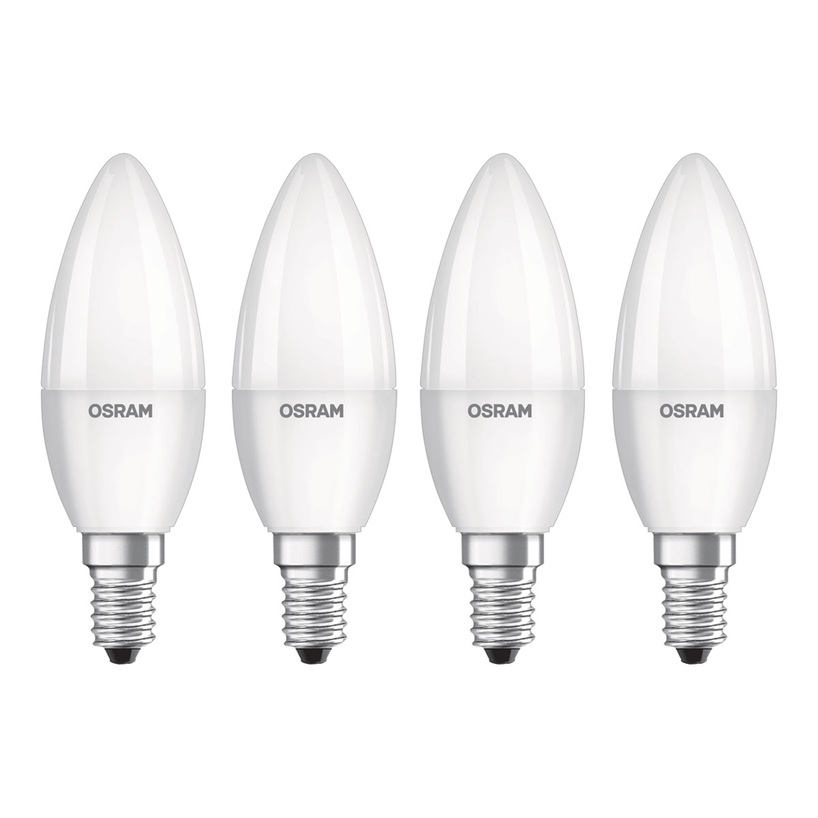 OSRAM-LED-kynttilä E14 Base Retro 5,7W 4 kpl 2700K