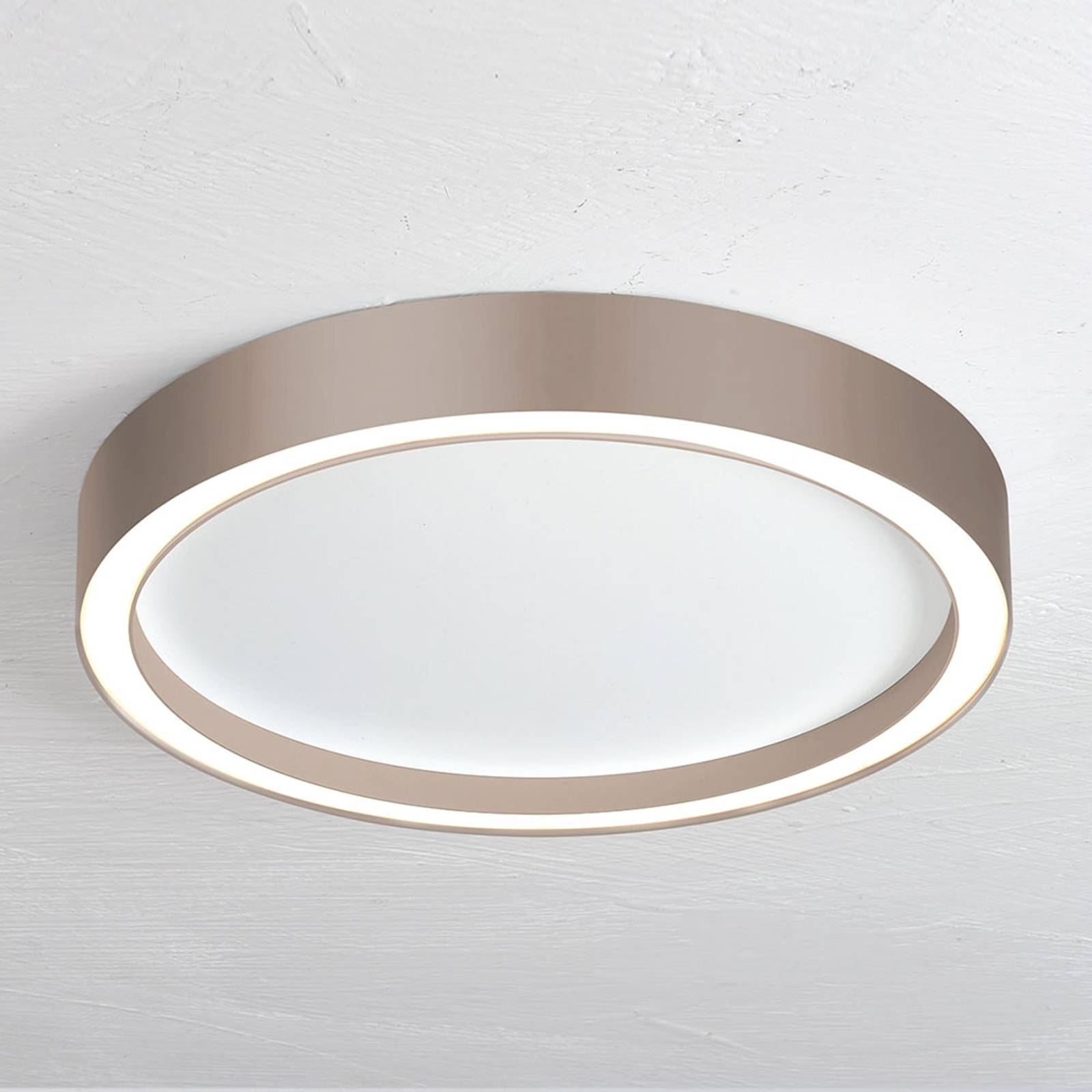 Bopp Aura LED-kattovalaisin Ø 30 cm taupe
