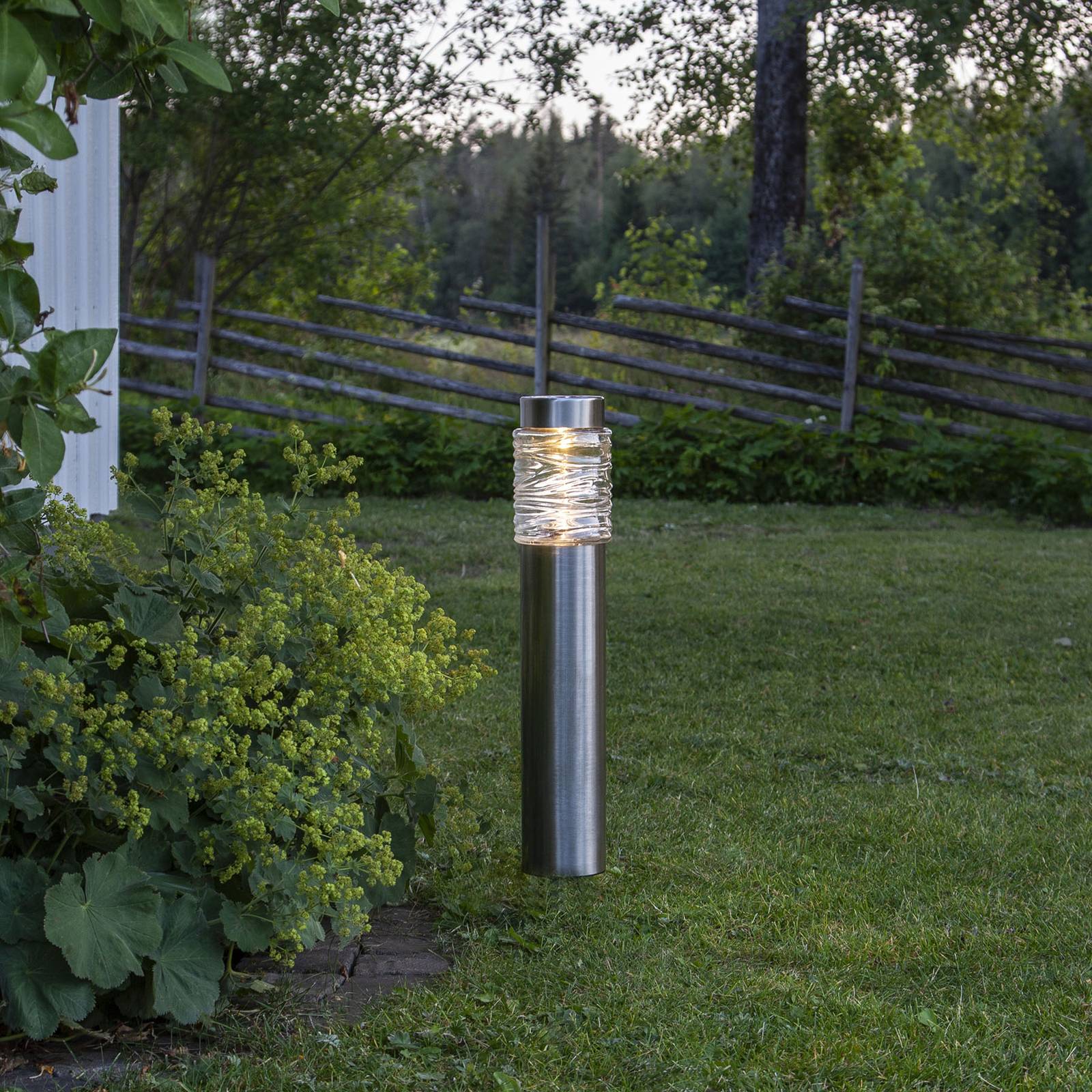 Aurinkokäyttöinen Capri-LED-pollarivalaisin
