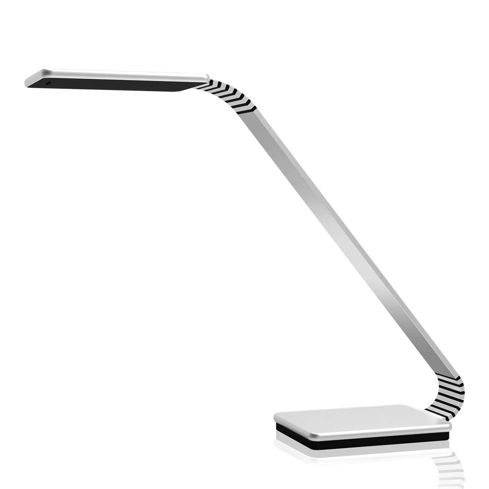 TRAE Maze 2 LED-työpöytälamppu, 4 000 K alumiini