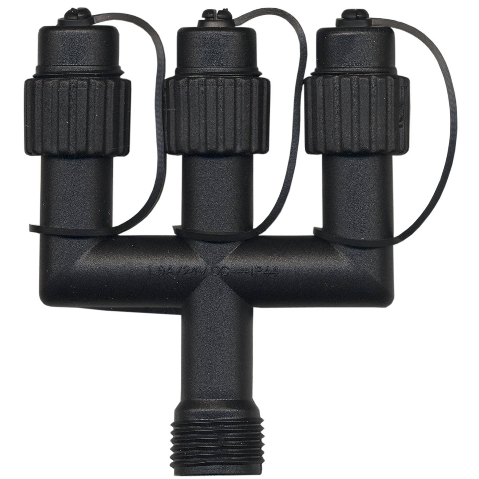 System 24 -LED-E-Connector-liitin 3 liitännällä
