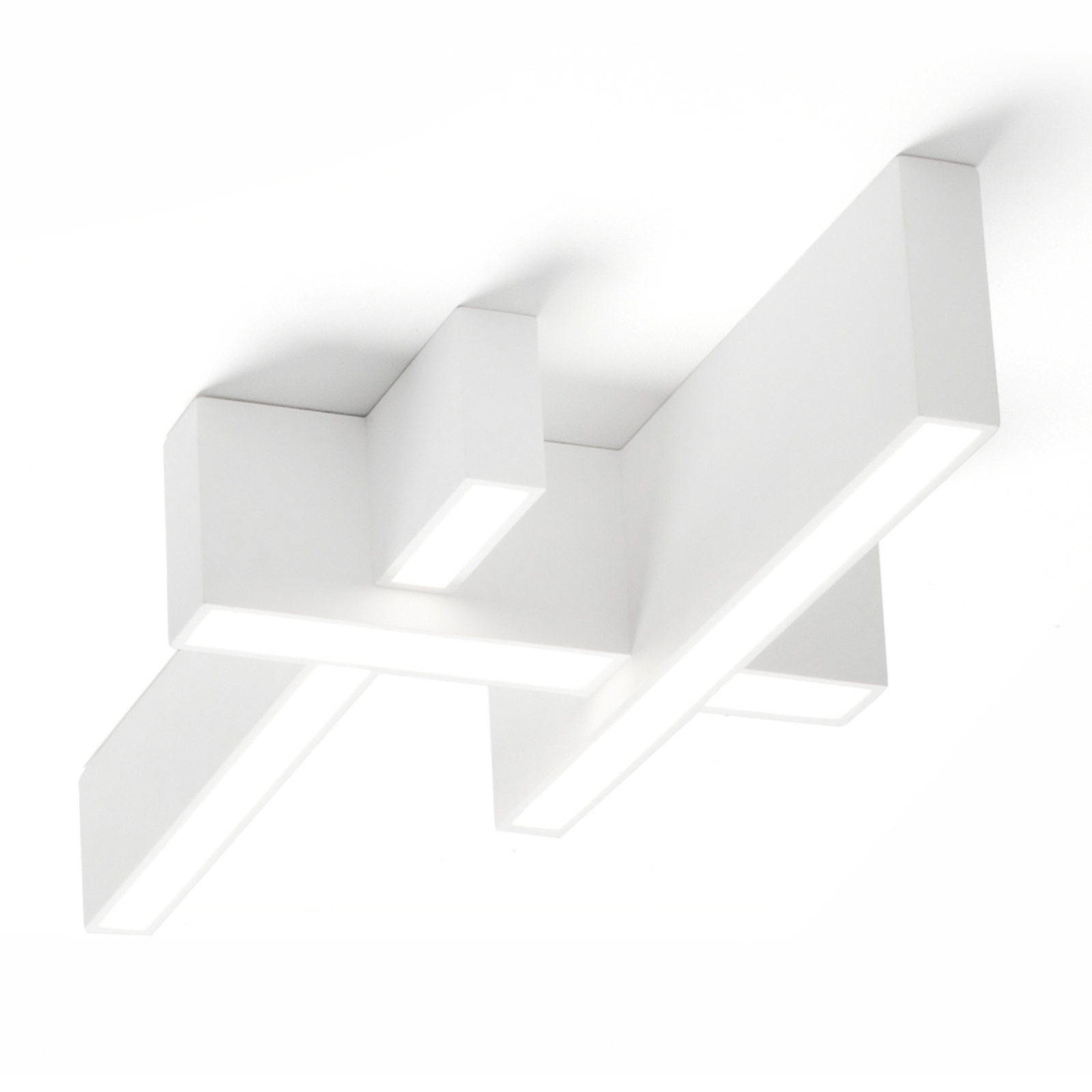 LED-kattovalaisin Magnesia T275, jossa 3 palkkia