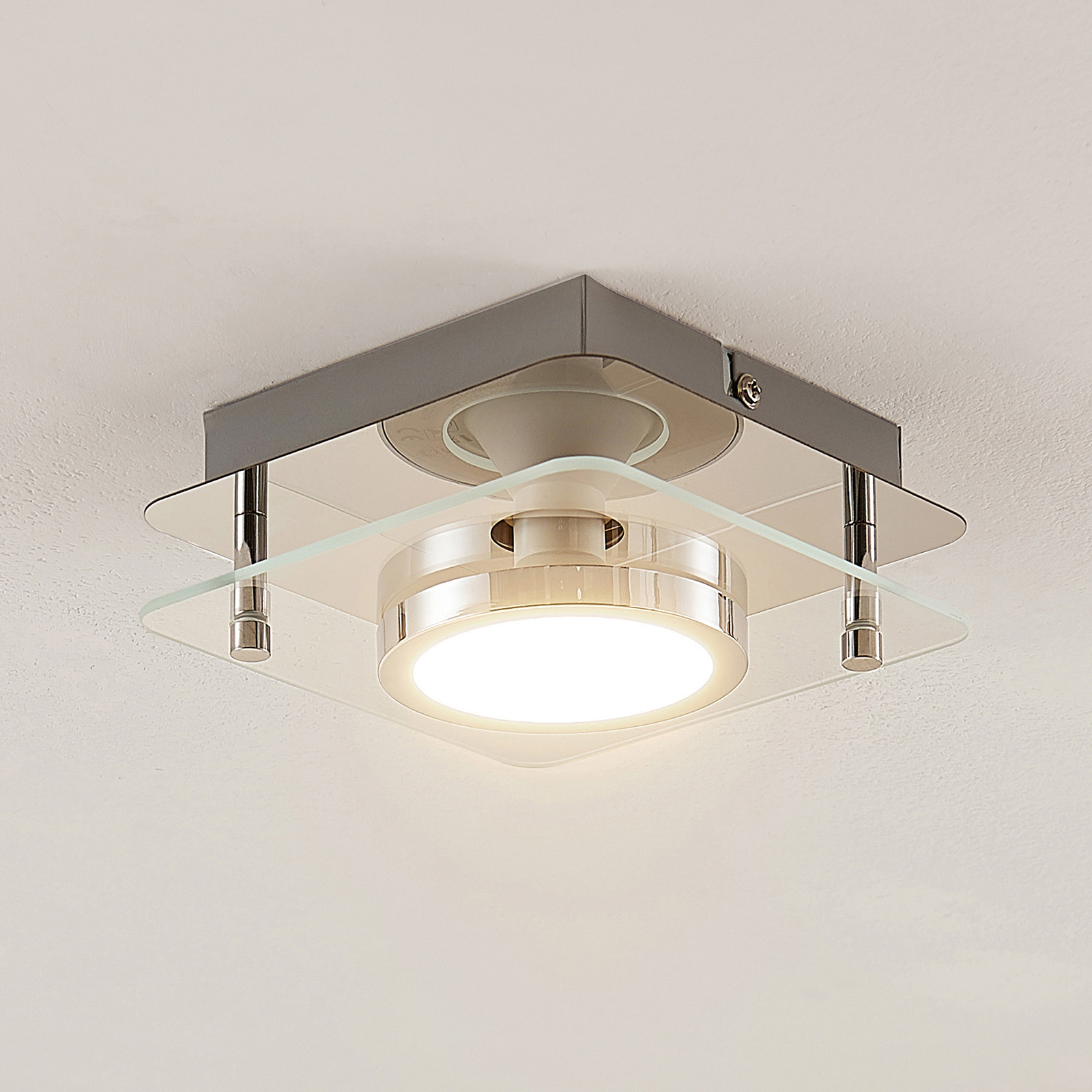 Lindby Gabryl LED-kattovalaisin, yksilamppuinen