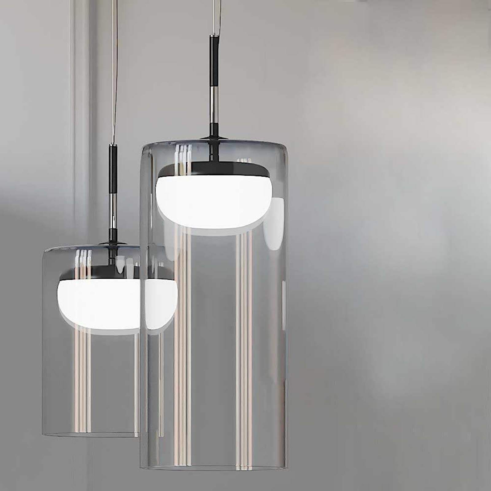 Prandina Diver LED-riippuvalaisin S1 musta