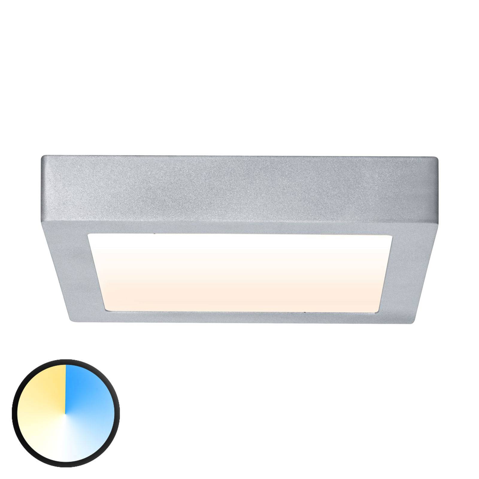 Paulmann Carpo -LED-kattovalaisin 22,5 x 22,5 cm