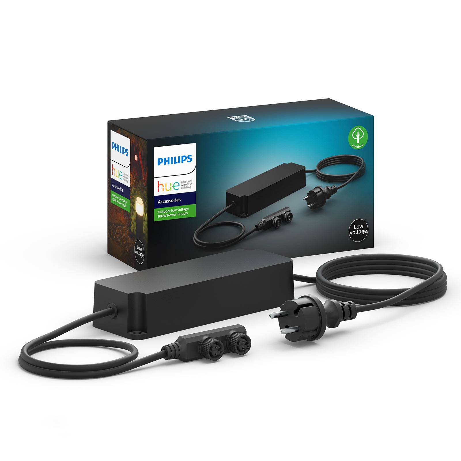 Philips Hue -ulkoverkkolaite, 2 lähtöä, 24V, 100W