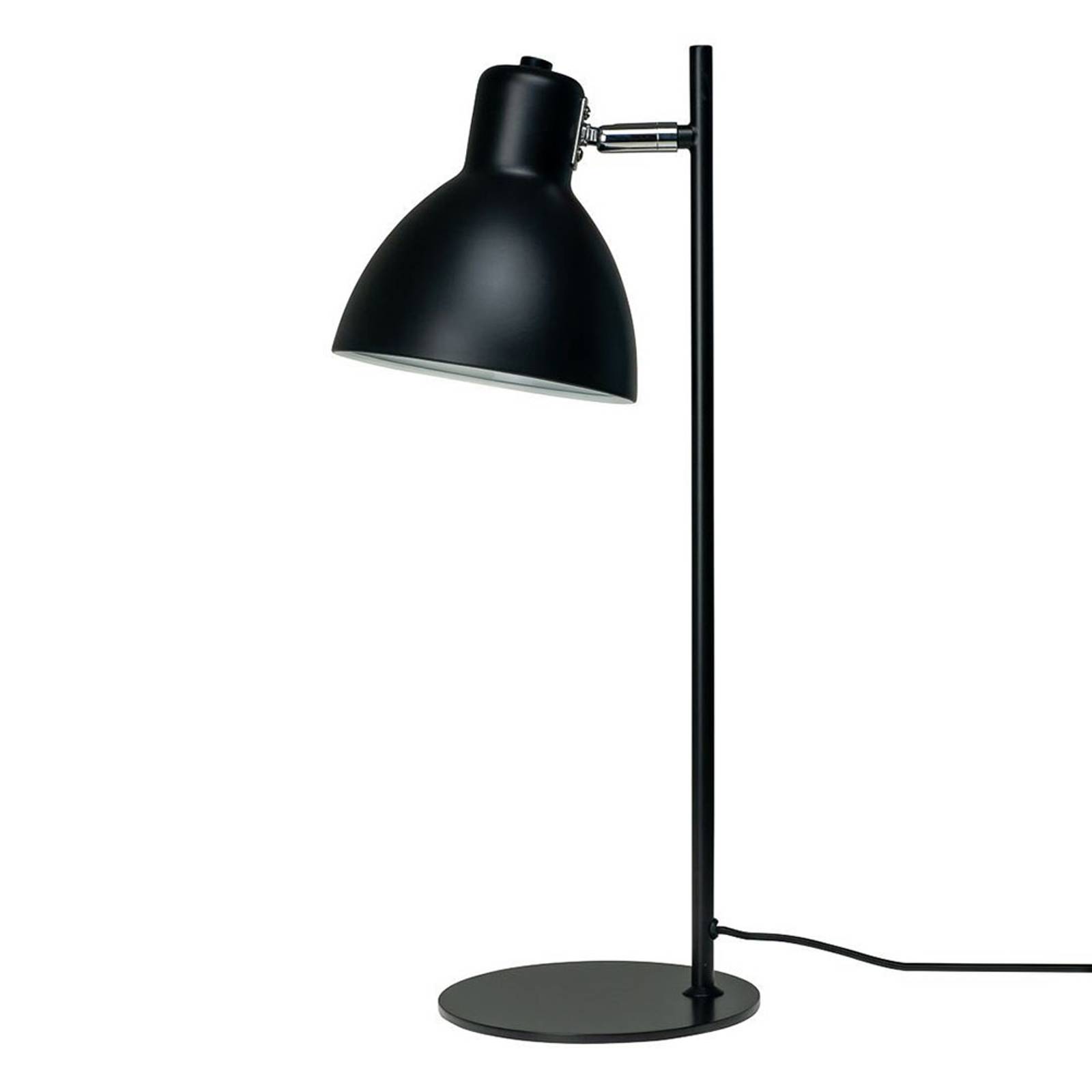 Dyberg Larsen Skagen -pöytälamppu, mattamusta