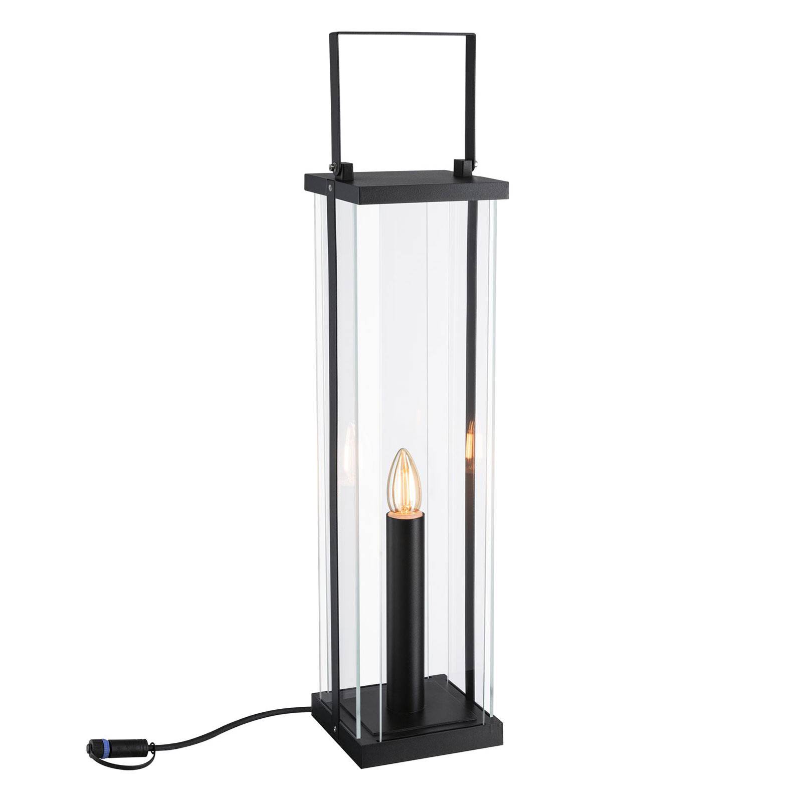 Paulmann Plug & Shine Classic -lyhty, korkeus 56cm